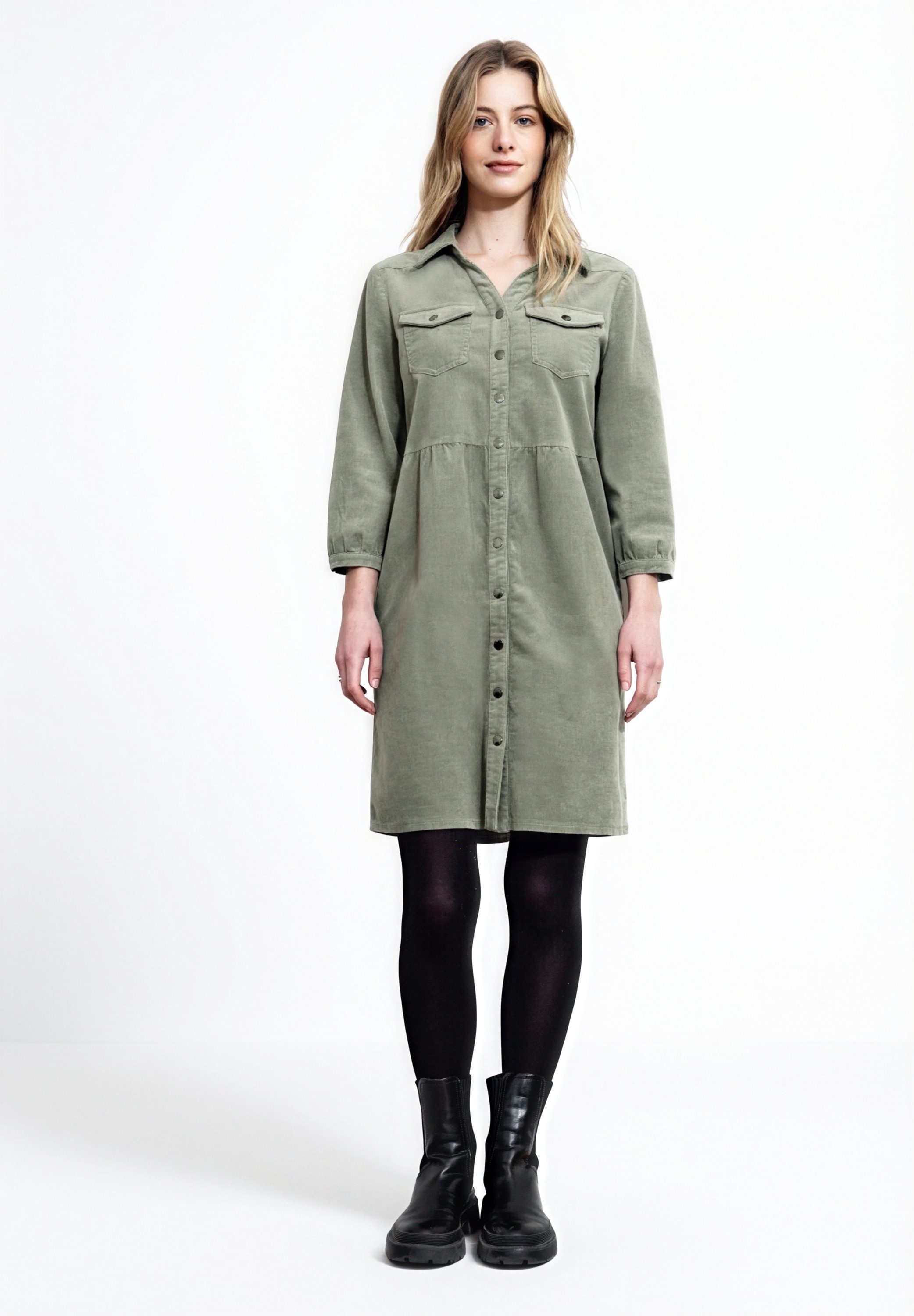 STREET ONE STUDIO Jeanskleid mit Volant günstig online kaufen