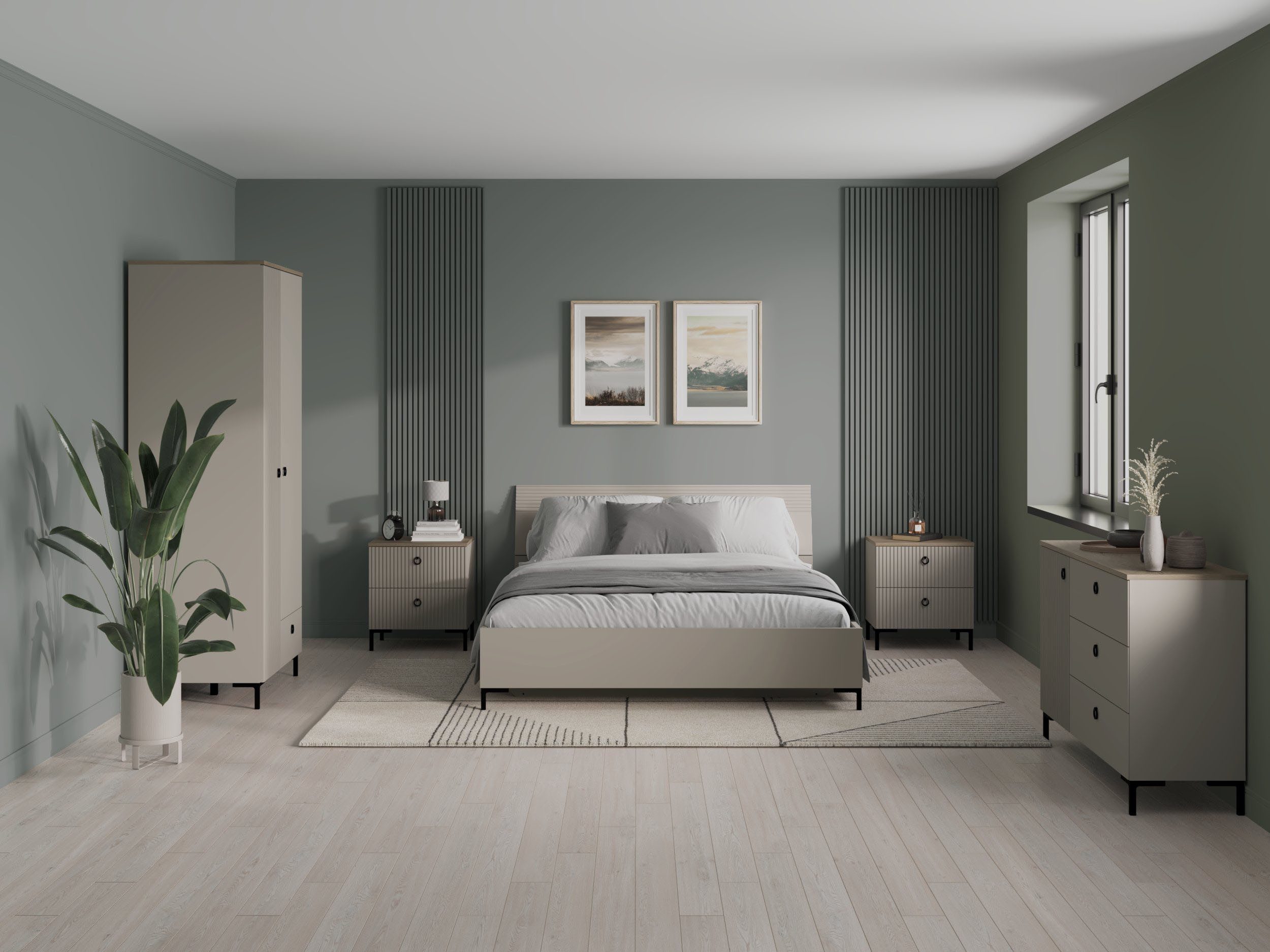 Home affaire Sideboard Luminara (1 St), günstig online kaufen