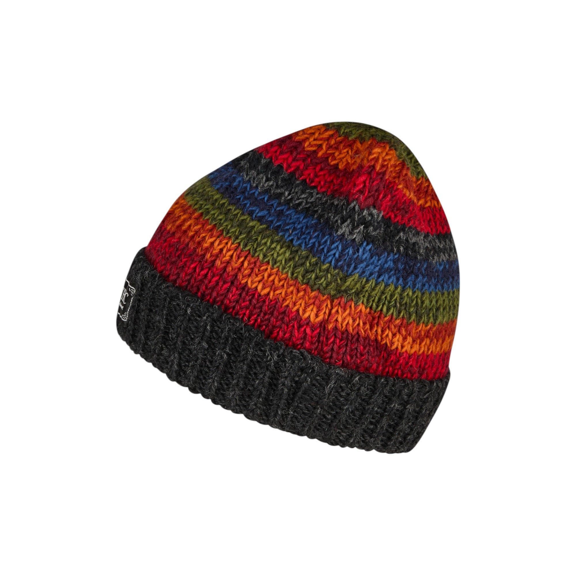 THC Natural Line Strickmütze THC Schafwoll Rollcap 814 bunt (1 Stück, 1-St. günstig online kaufen