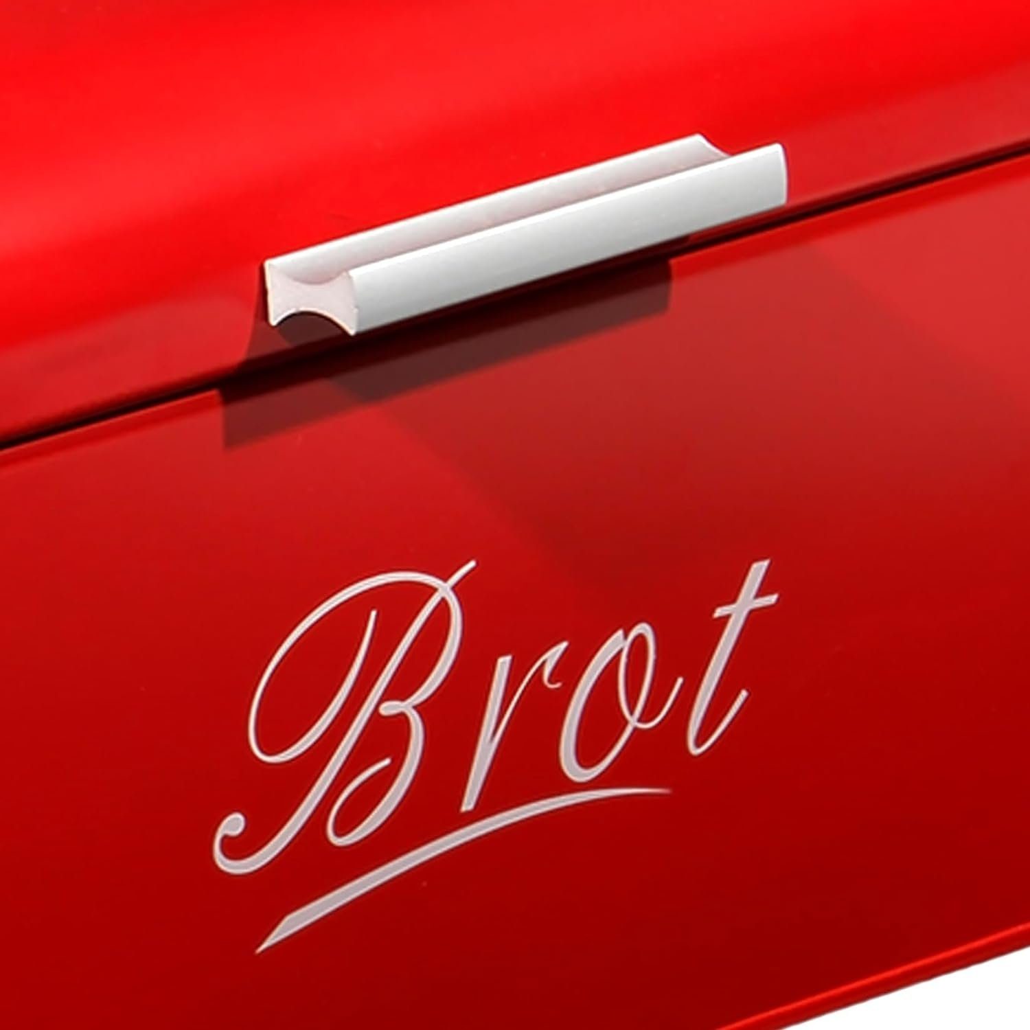 Zedelmaier Brotkasten Brotkasten aus Metall,Brot Lange Aufbewahren,Retro Brot Box mit Deckel, (1-tlg., MBH001&2), Stapelbar Brotaufbewahrungsbox