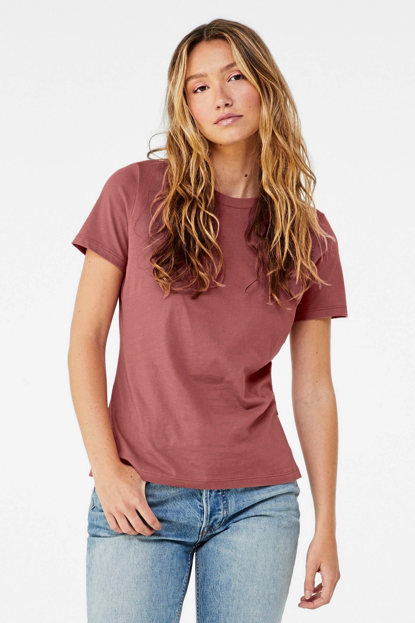 Bella + Canvas T-Shirt 1er/2er-Pack Bequemes günstig online kaufen