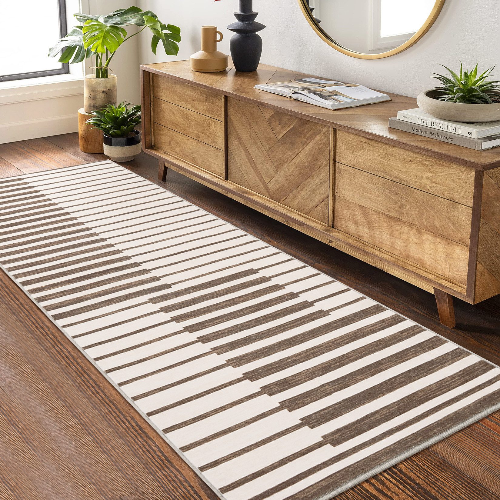 GarveeMore Teppich Teppich Wohnzimmer Waschbarer Teppich günstig online kaufen