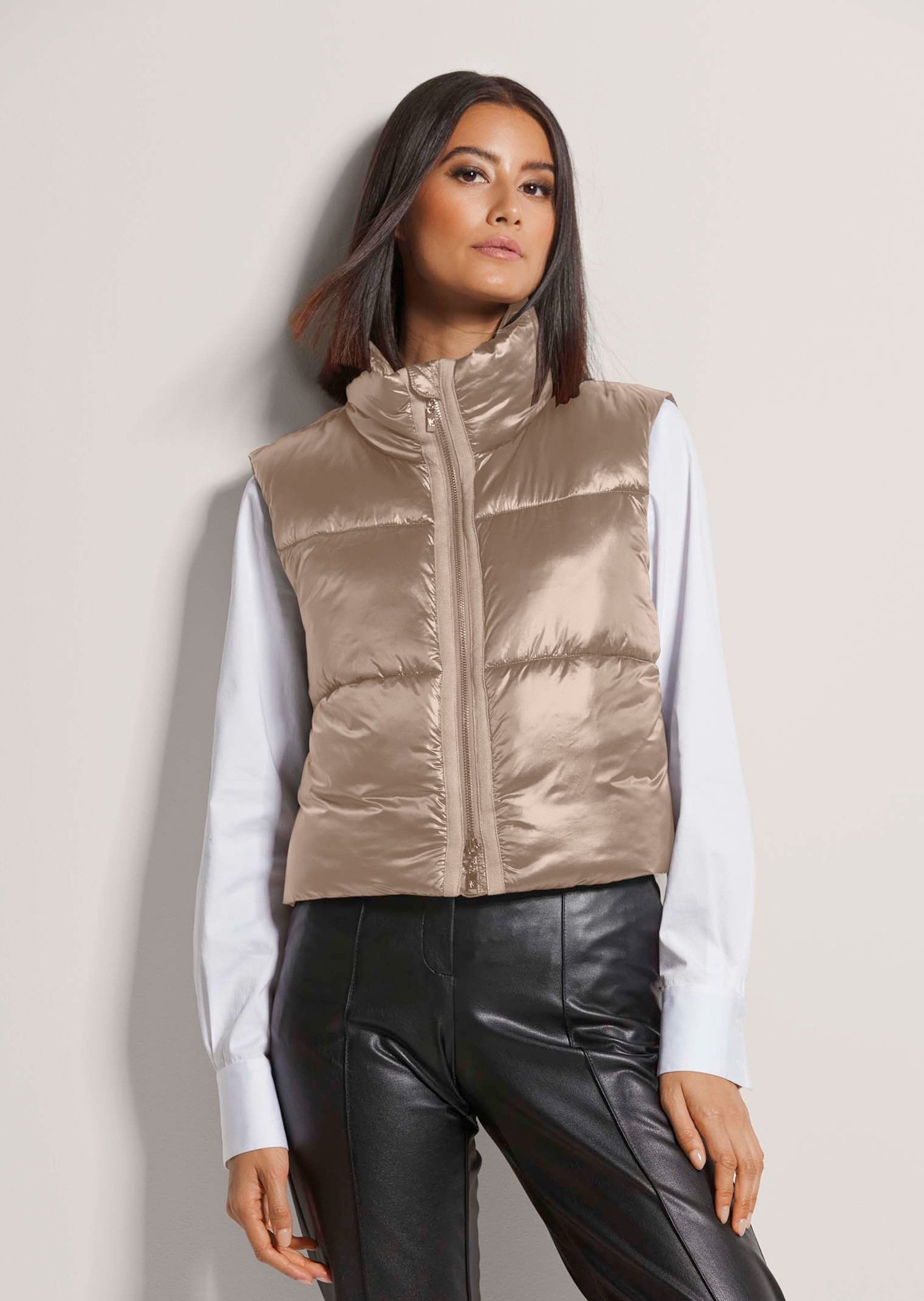 MADELEINE Kurzweste Sommerweste mit Glanz-Finish günstig online kaufen