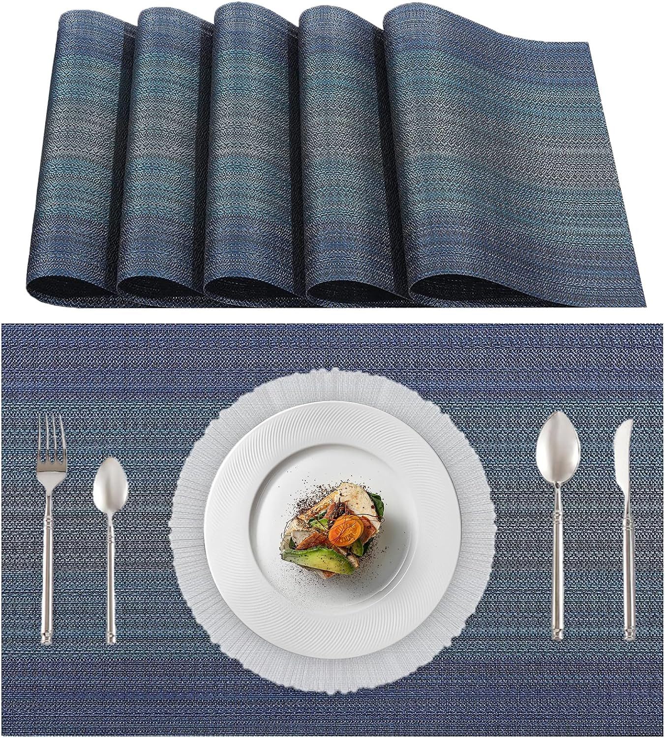 Coonoor Platzset 6er Set Platzset Abwaschbar, günstig online kaufen