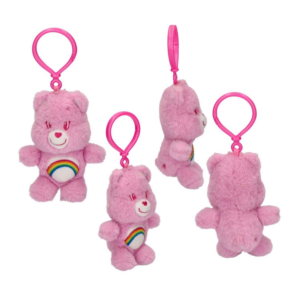 Care Bears Taschenanhänger Bag Clip Kinder aus Polyester für Rucksack und Freizeit (Einzelprodukt)