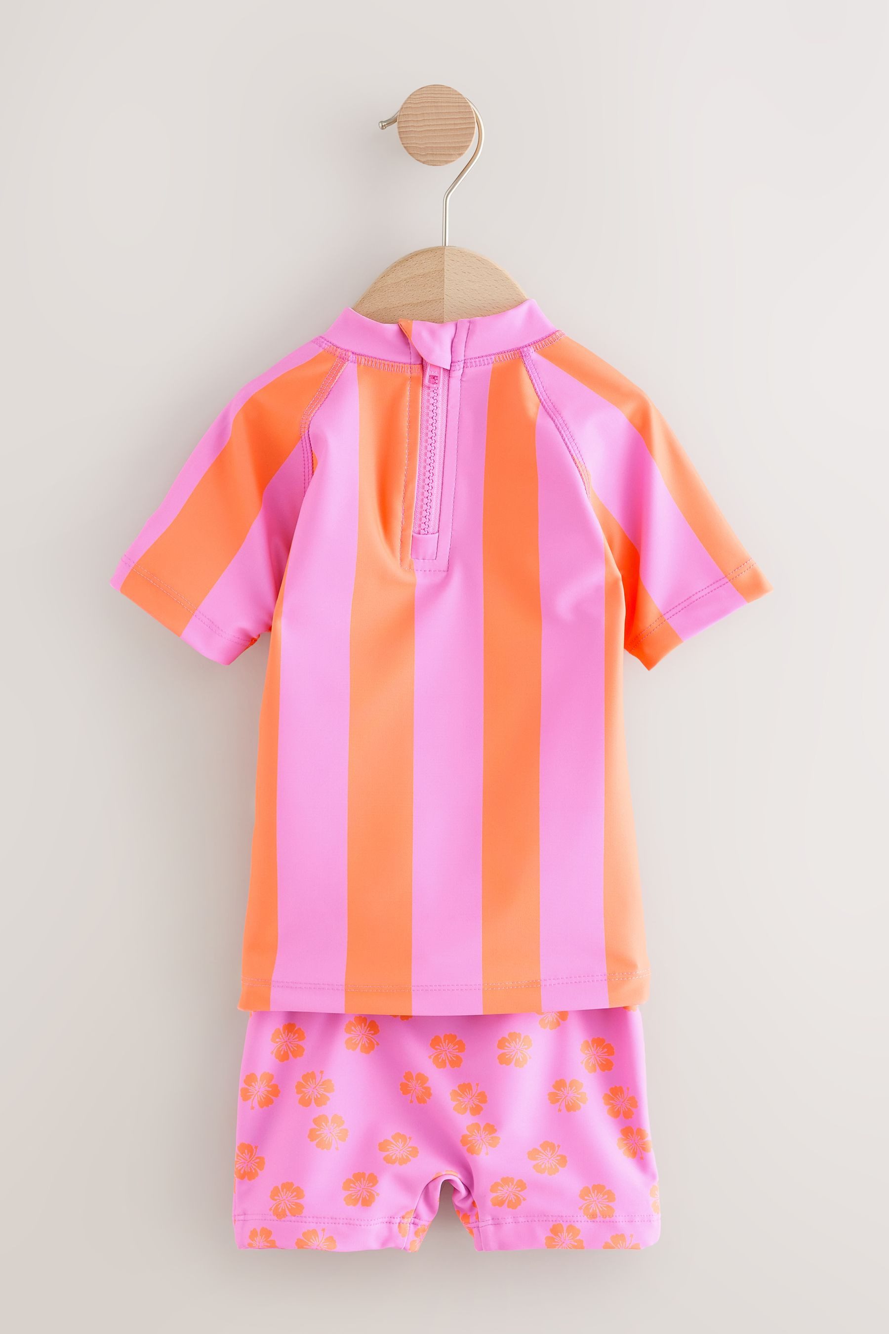 Next Badeanzug Kurzärmeliges Sonnenschutz-Badeset (2-St)