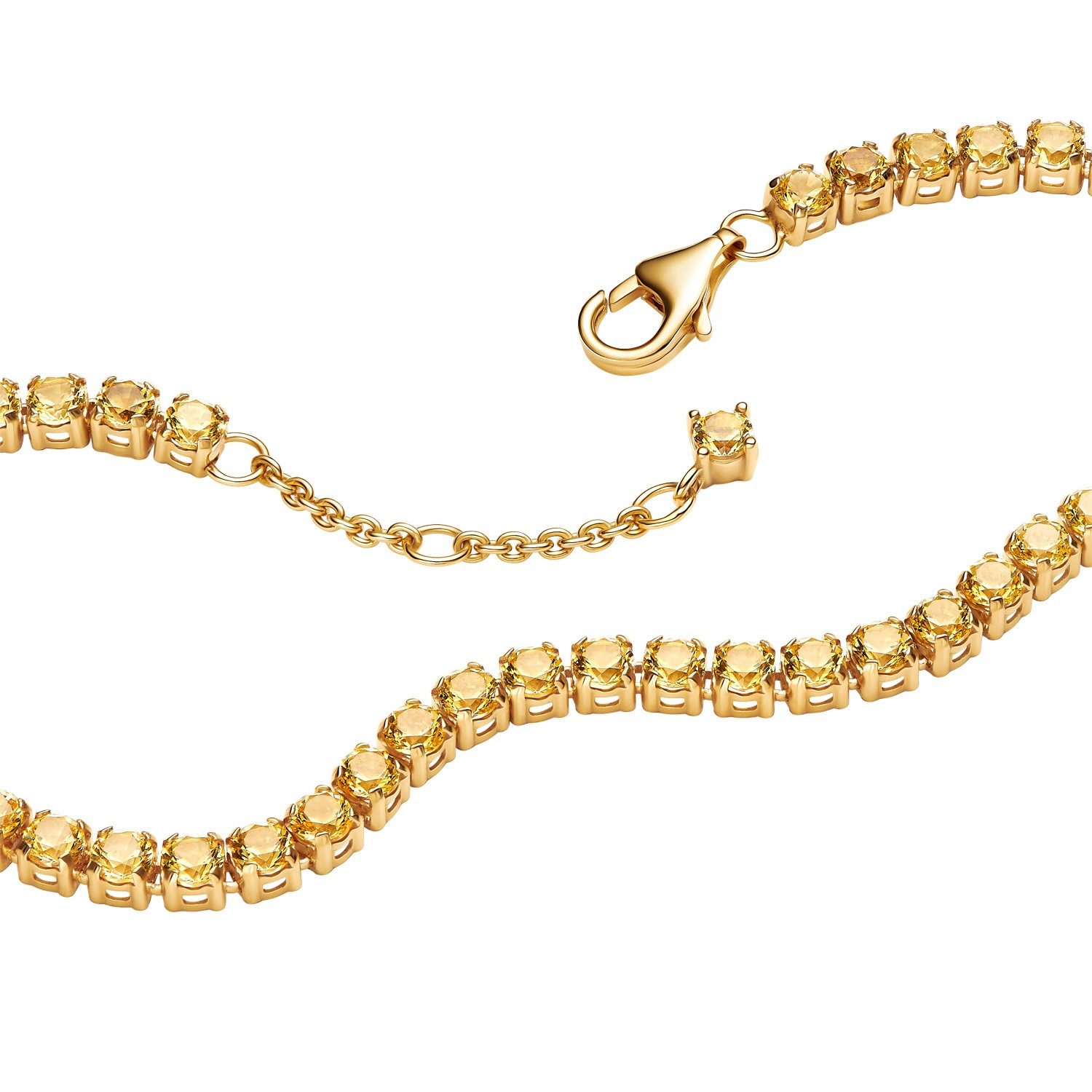Pandora Tennisarmband Tennisarmband für Damen Goldfarben günstig online kaufen