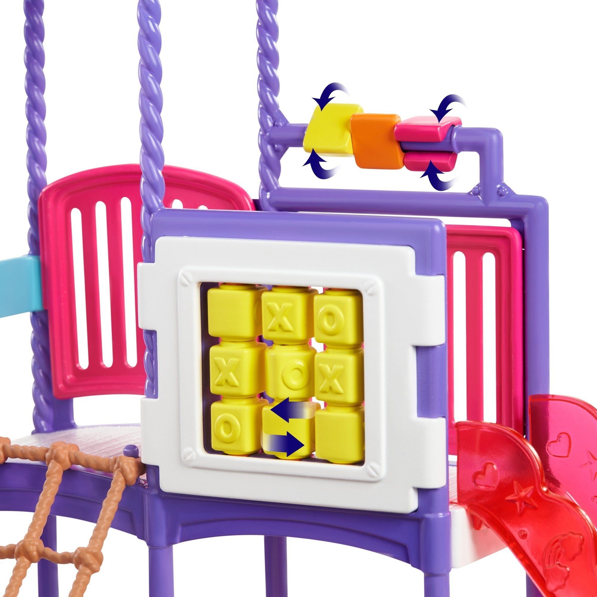 Mattel® Barbie Puppen Spielset Anziehpuppe GHV89 Skipper und Inc. Babysitters Spielplatz