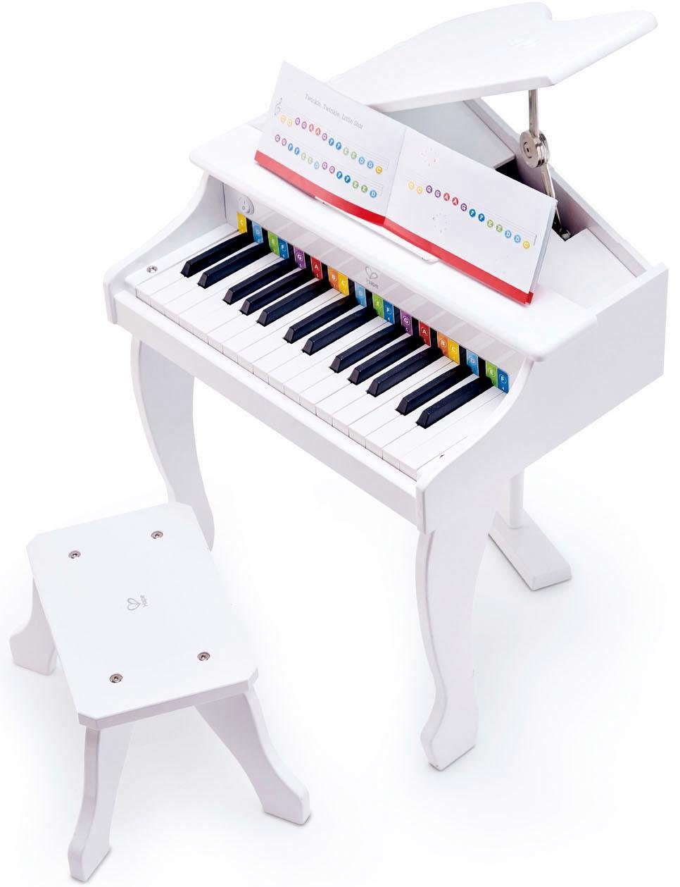 Hape Spielzeug-Musikinstrument Luxusflügel, weiß günstig online kaufen