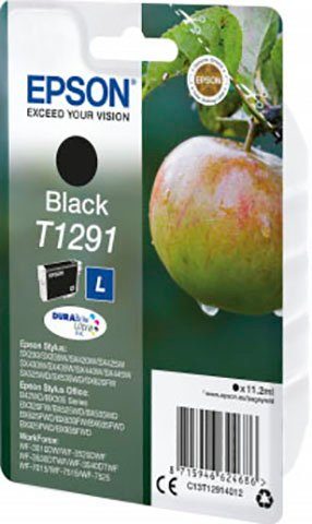 Epson T1291 Tintenpatrone (original Druckerpatrone T1291 schwarz C13T12914012)