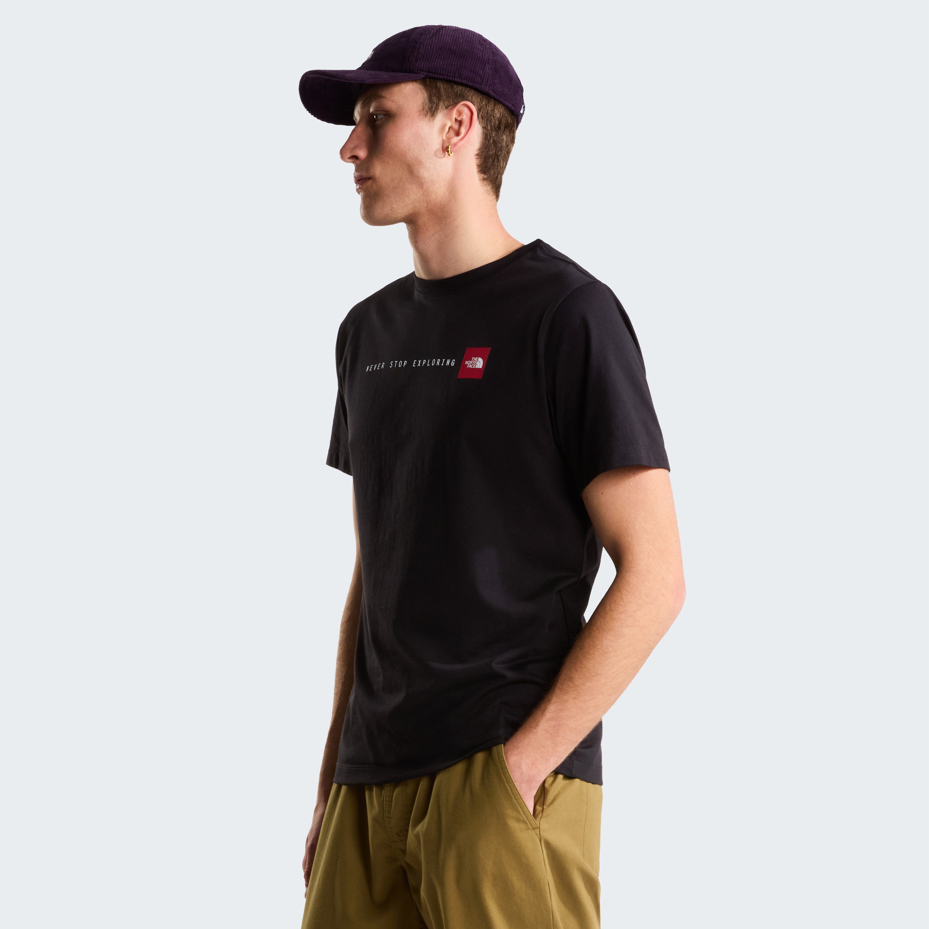 The North Face T-Shirt M NEVER STOP EXPLORING REGULAR SHORT SLEEVE TEE-GRAP günstig online kaufen