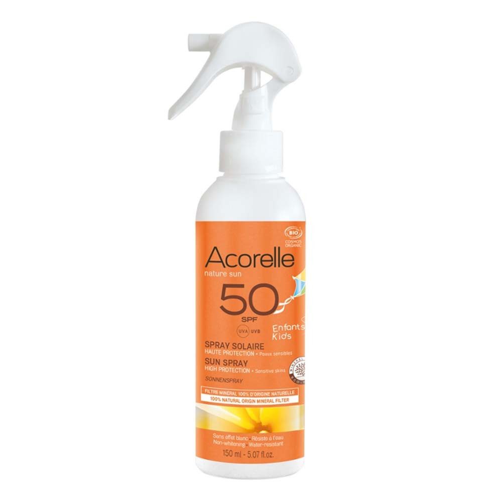 Acorelle Sonnenschutzspray nature sun - LSF50 Sonnenspray Kids 150ml