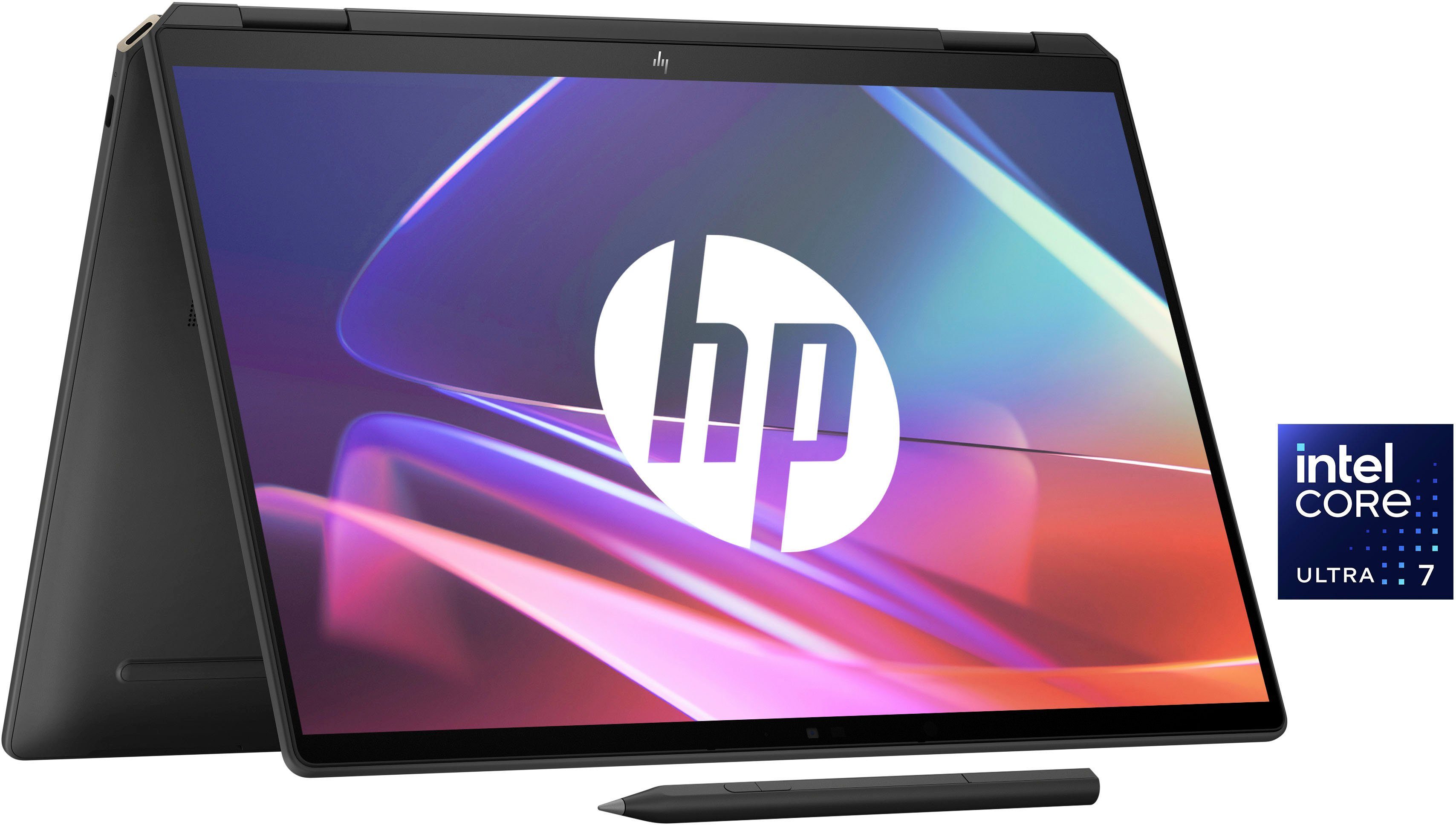 HP 14-eu0078ng Convertible Notebook (35,6 cm/14 Zoll, Intel Core Ultra 7 155H, ARC, 2000 GB SSD)