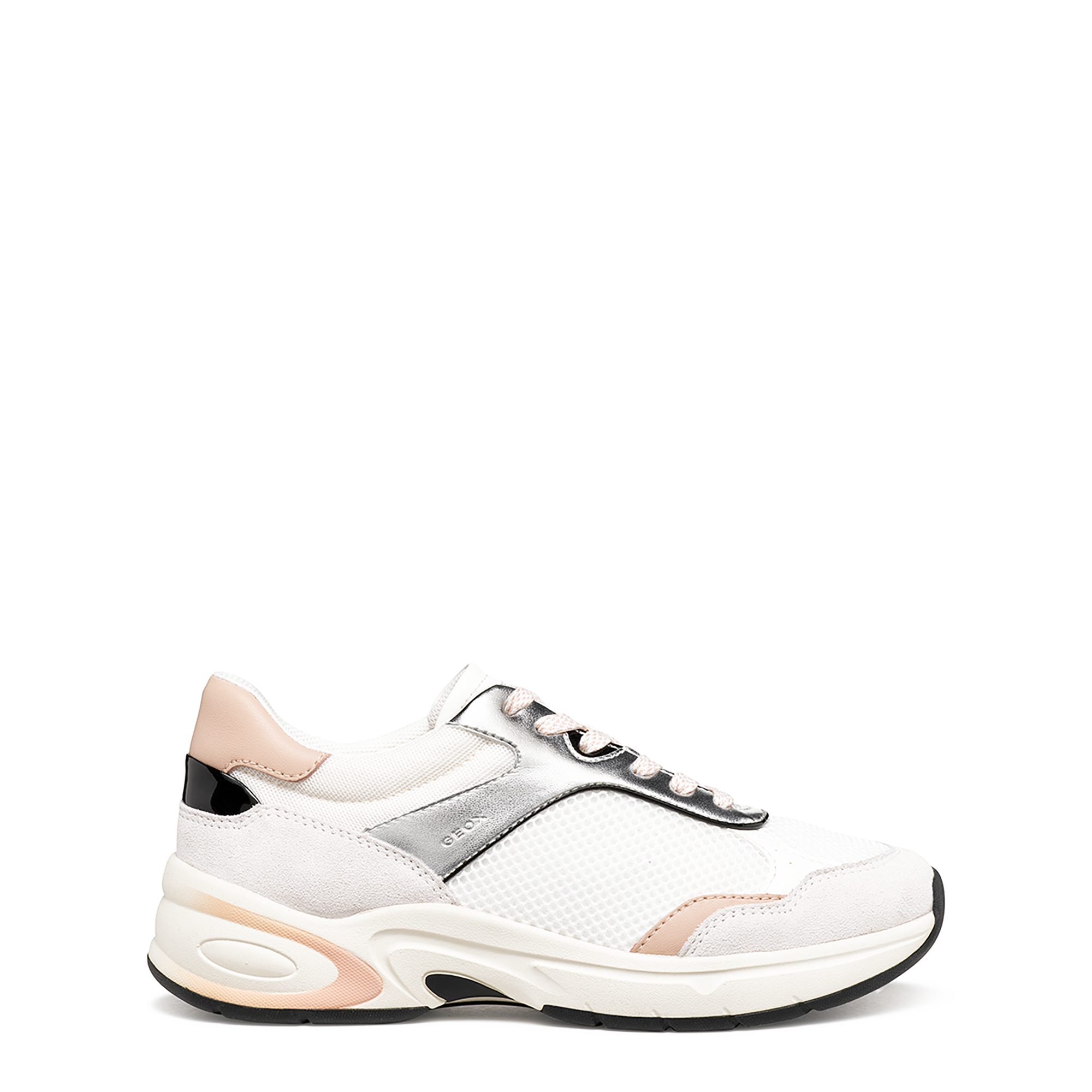 Geox GEOX ZARVIA, Sneaker, Weiß,kombiniert, Damen Sneaker