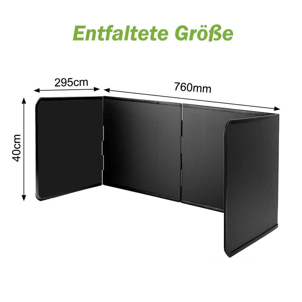 TUWENA Spritzschutz Spritzschutz Faltbar Herd Küchen Spritzplatte, Herd Spr günstig online kaufen