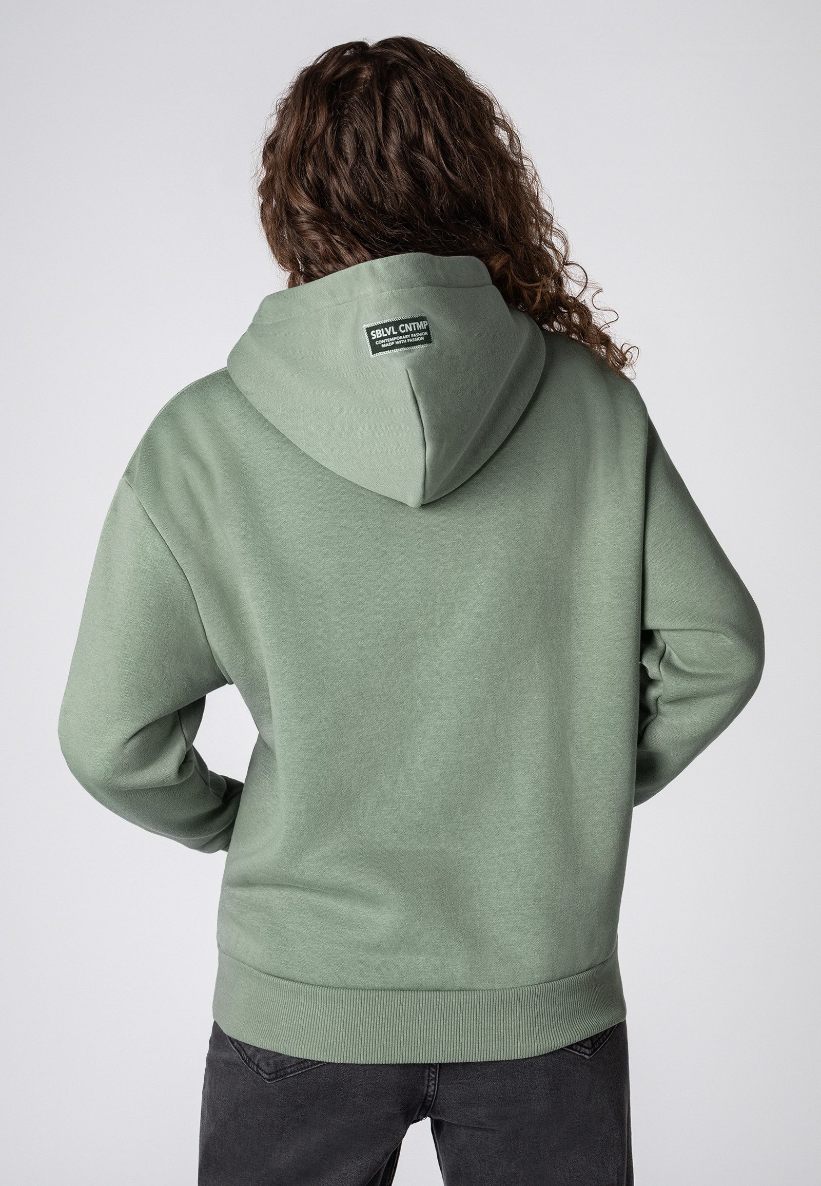 SUBLEVEL Kapuzenpullover Damen Hoodie Kapuzenpullover bestickt Sweater, Kap günstig online kaufen