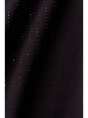 Esprit Collection T-Shirt Jersey-T-Shirt mit Strass-Detail (1-tlg)