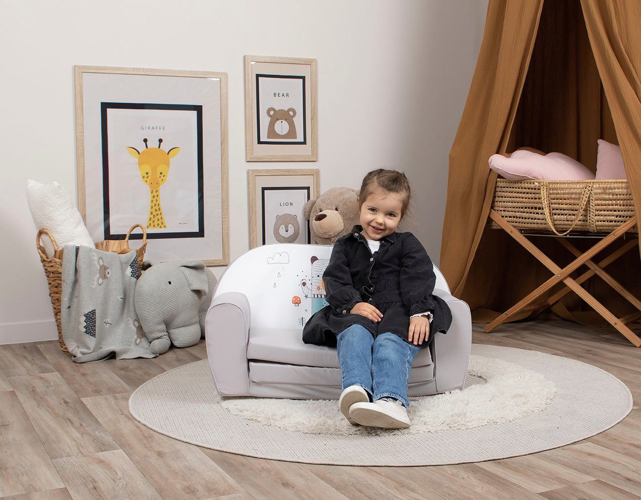 Knorrtoys® Sofa Bär, in Europe Made für Kinder