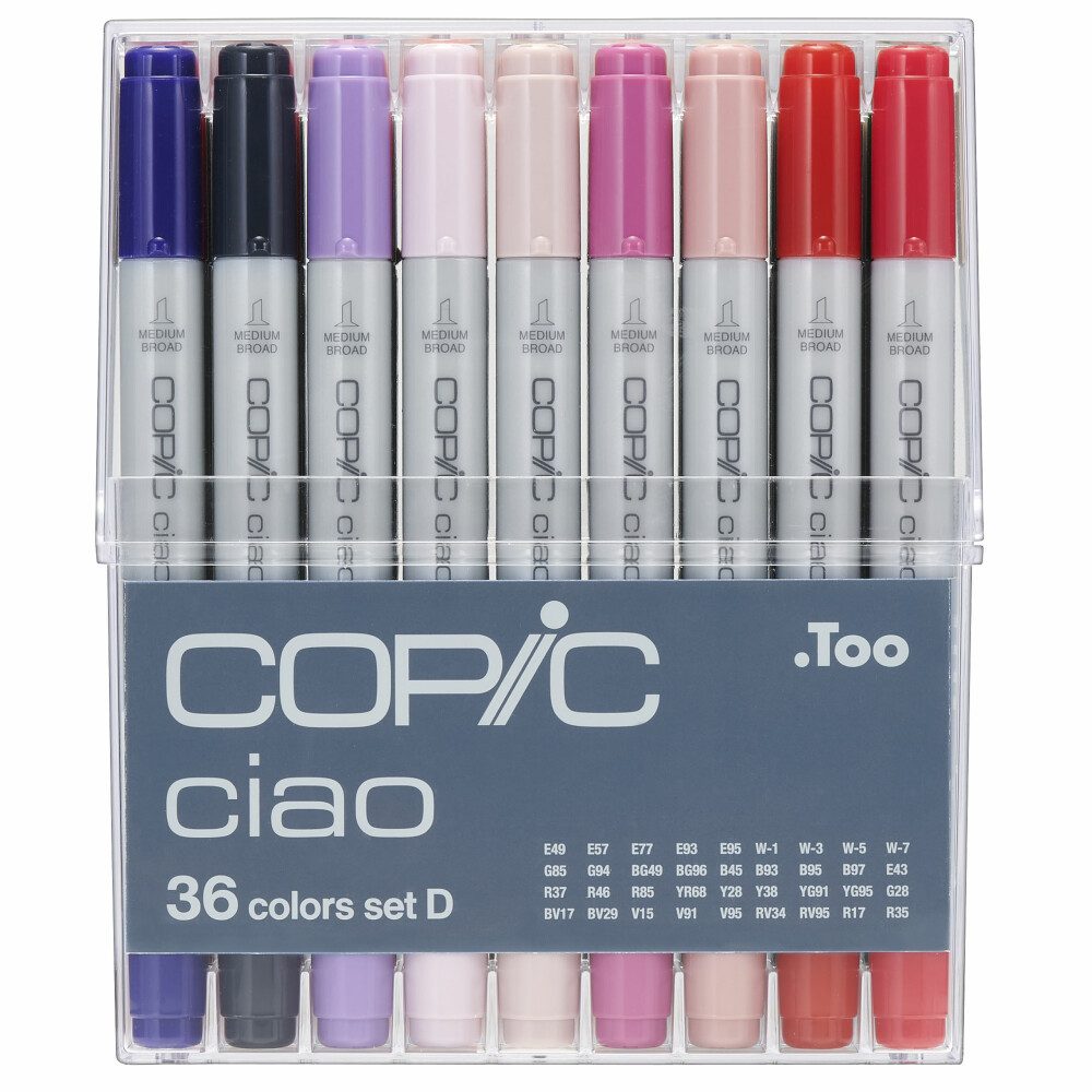 Marker Ciao 36 Farben Set D.