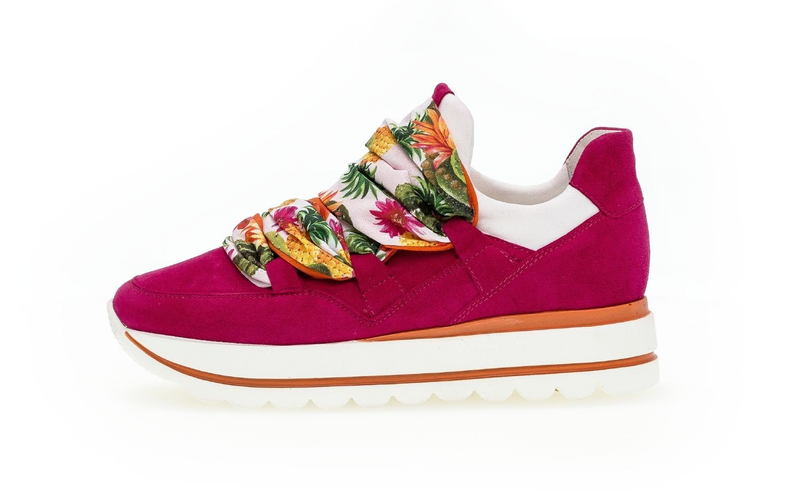 Gabor Damen Sneaker 43.411.14 rosa- fuxia/weiss/multi Sneaker