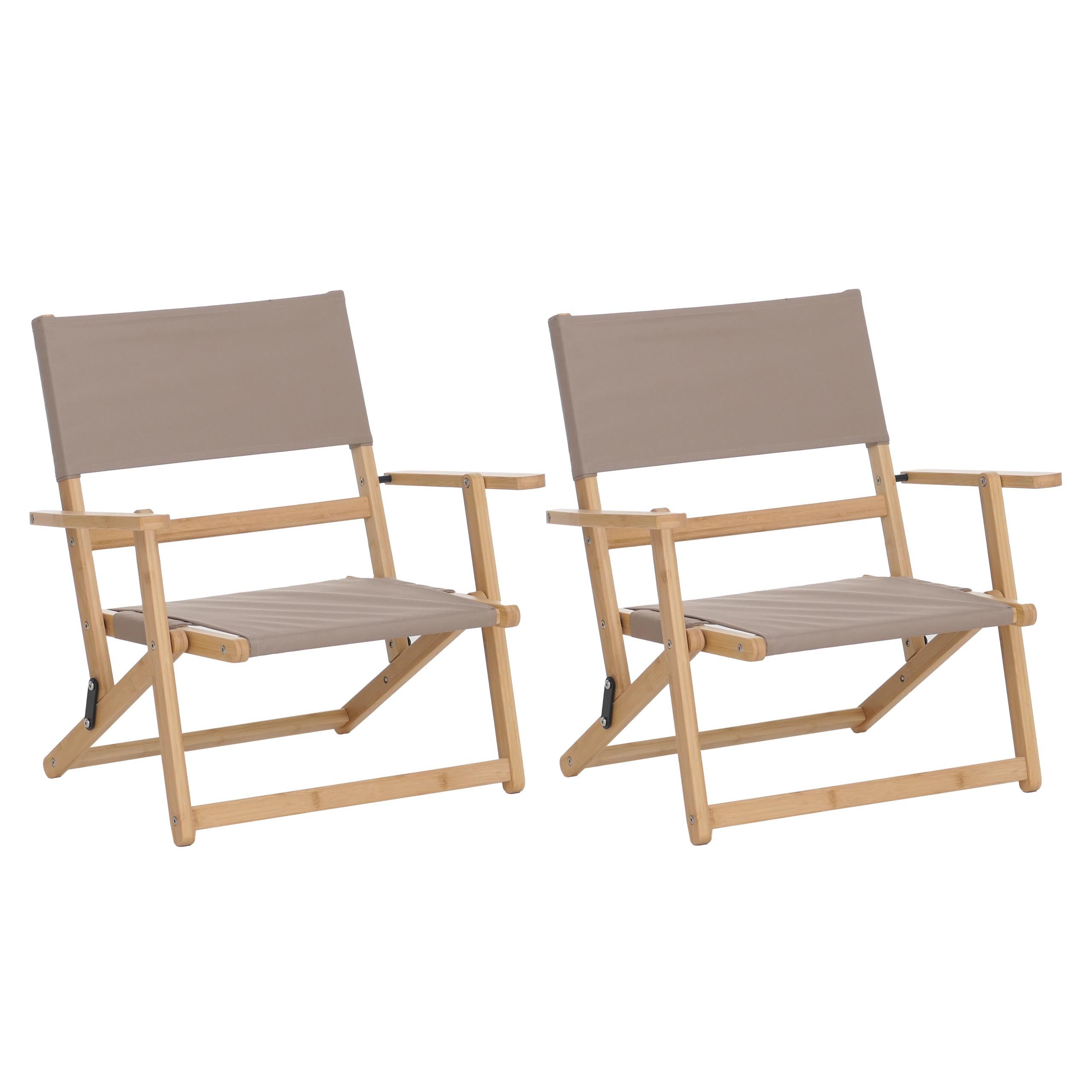 MCW Campingstuhl MCW-Q42 (Set), Leicht zu transportieren und platzsparend zu verstauen