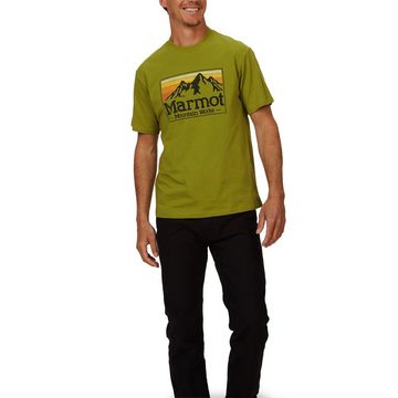 Marmot T-Shirt Gradient Tee Short-Sleeve T-Shirt mit Marken-Logo