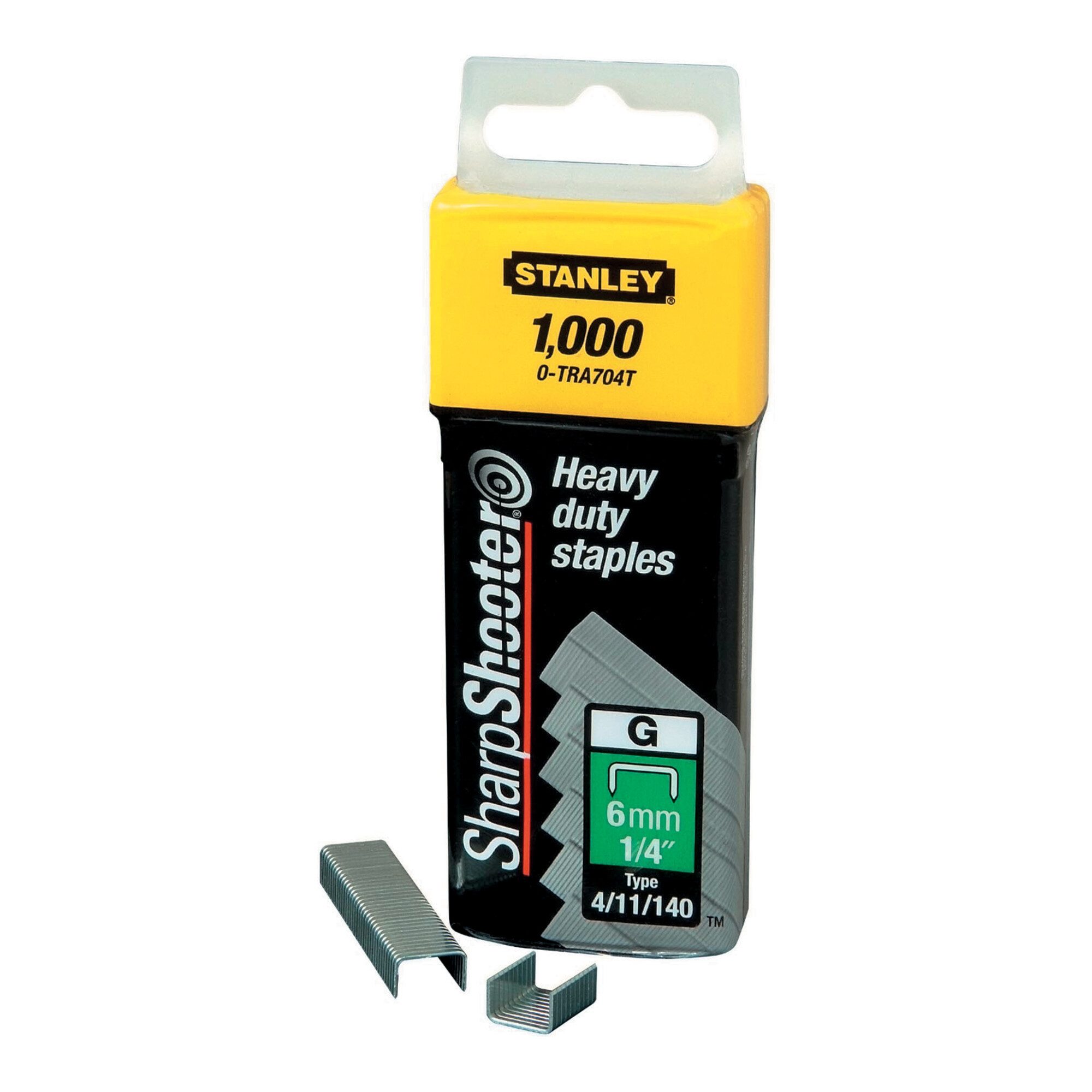 STANLEY Zubehör-Set Stanley Klammern Typ G 6mm 1000 St. 1000 Stk