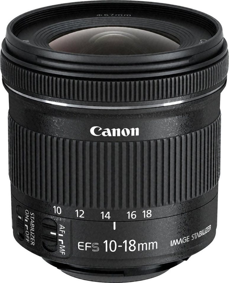 Canon EF-S Superweitwinkelobjektiv, Bildstabilisator, integrierte  Motorsteuerung