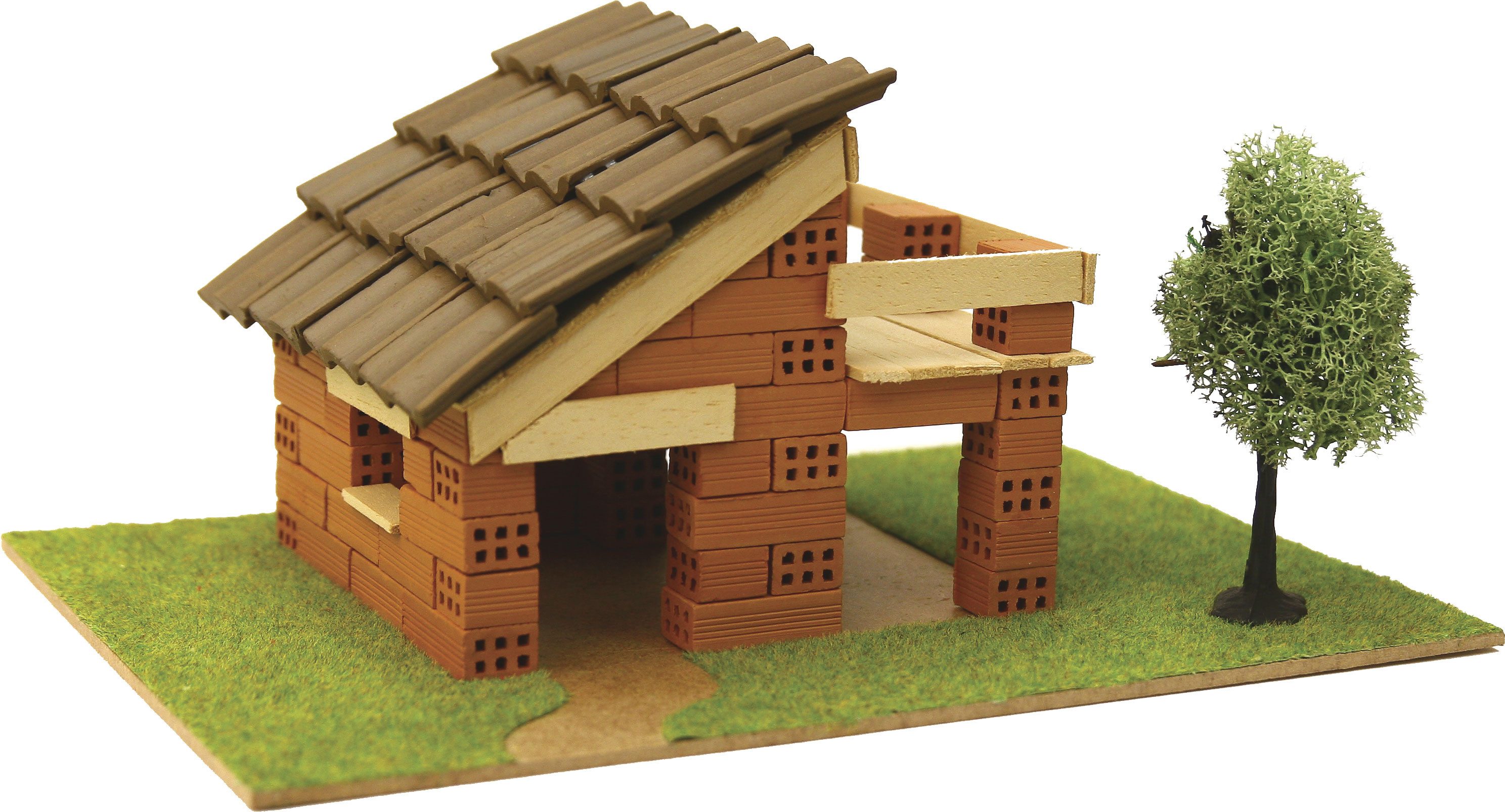 Domus Kits Modellbausatz 3 2011 Edition, Maßstab ohne Maßstab, (Modellbausatz, 119-tlg., kleines Haus), Made in Europe