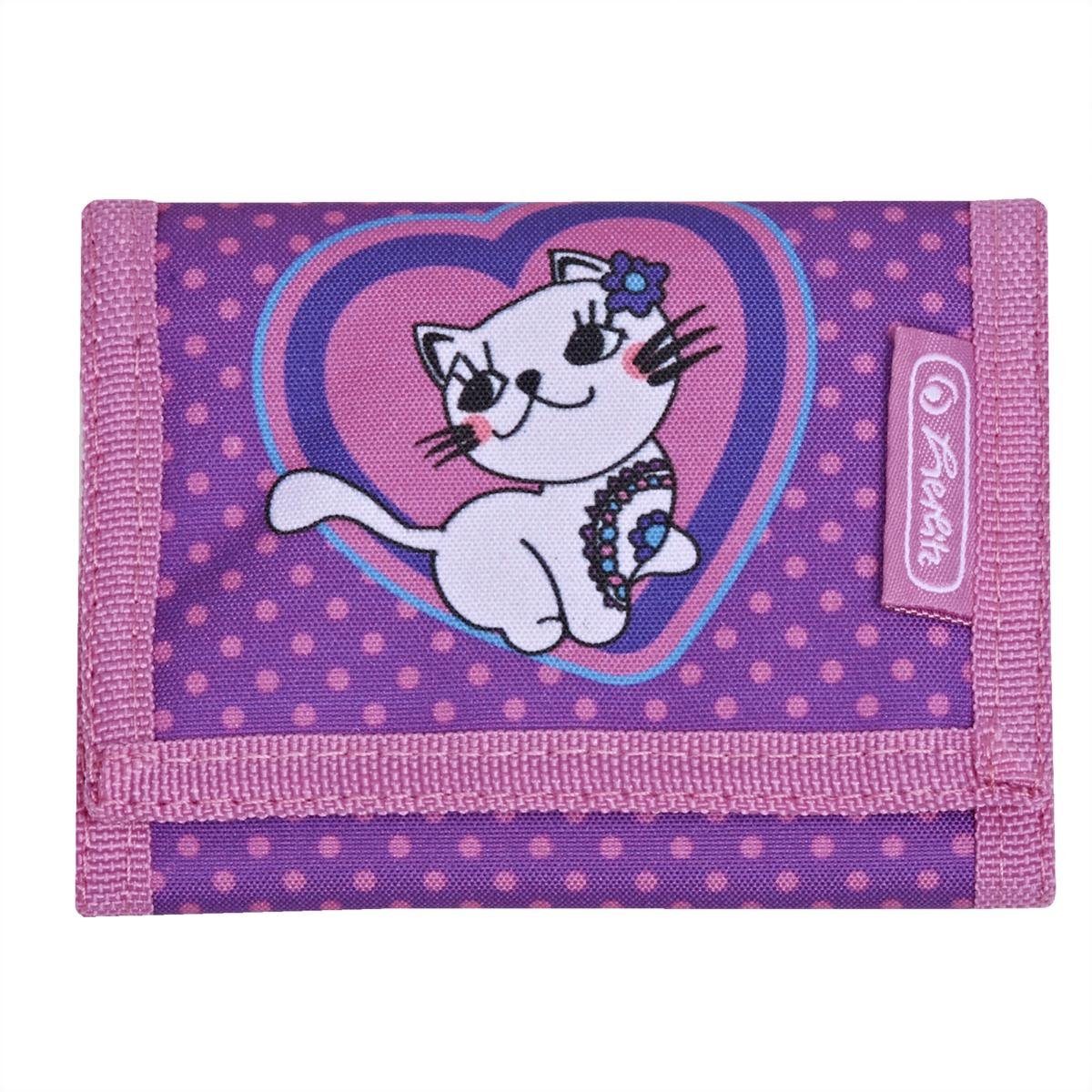 Herlitz Geldbörse Herlitz Kinder Geldbörse / Geldbeutel / Portemonnaie / "Katze"