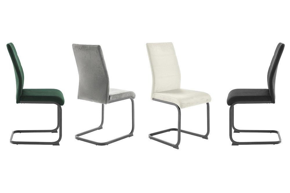 MCA furniture Esszimmerstuhl 4er Set Freischwinger günstig online kaufen