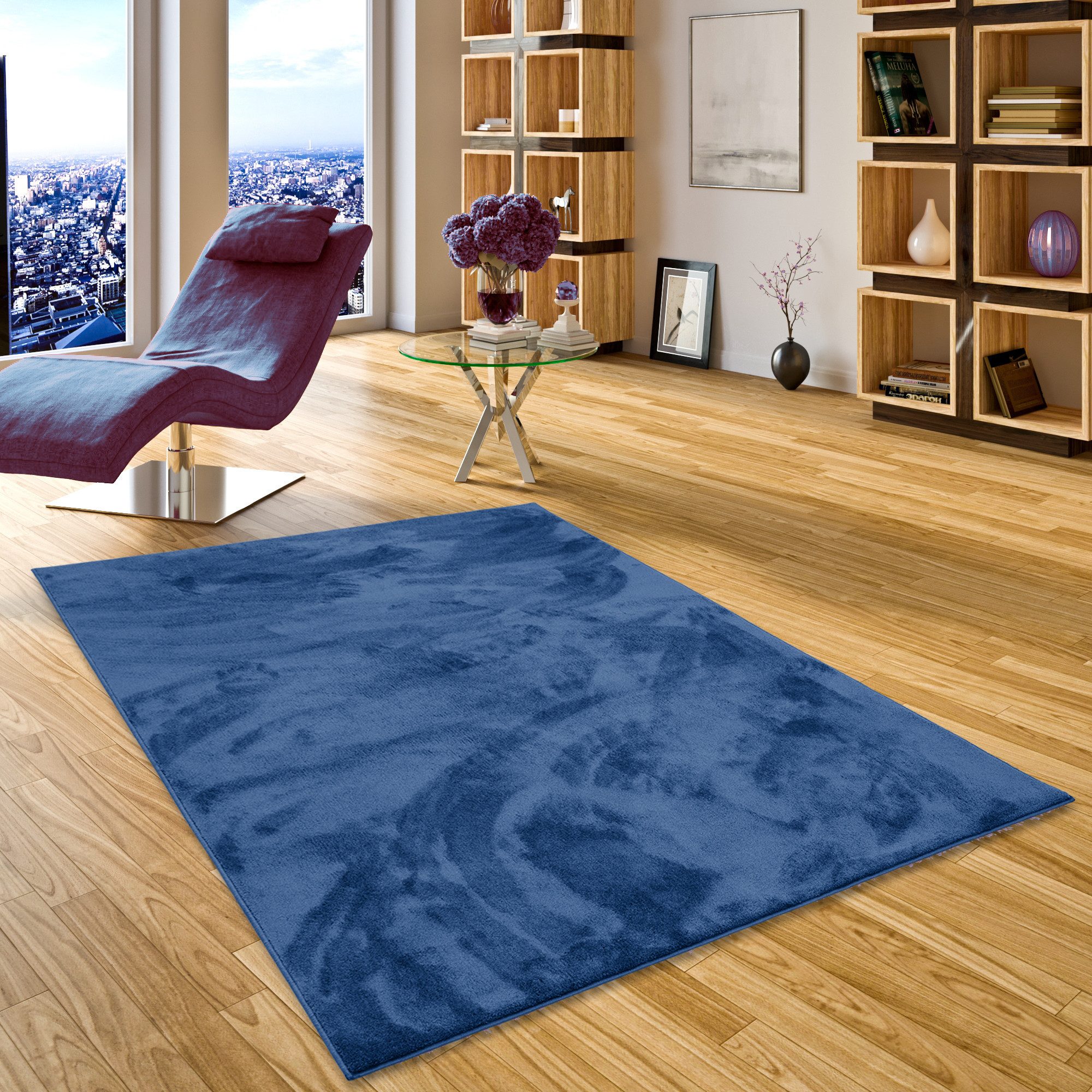 Snapstyle Hochflor-Teppich Luxus Super Soft Hochflor Langflor Teppich Deluxe, Rechteckig, Höhe: 20 mm