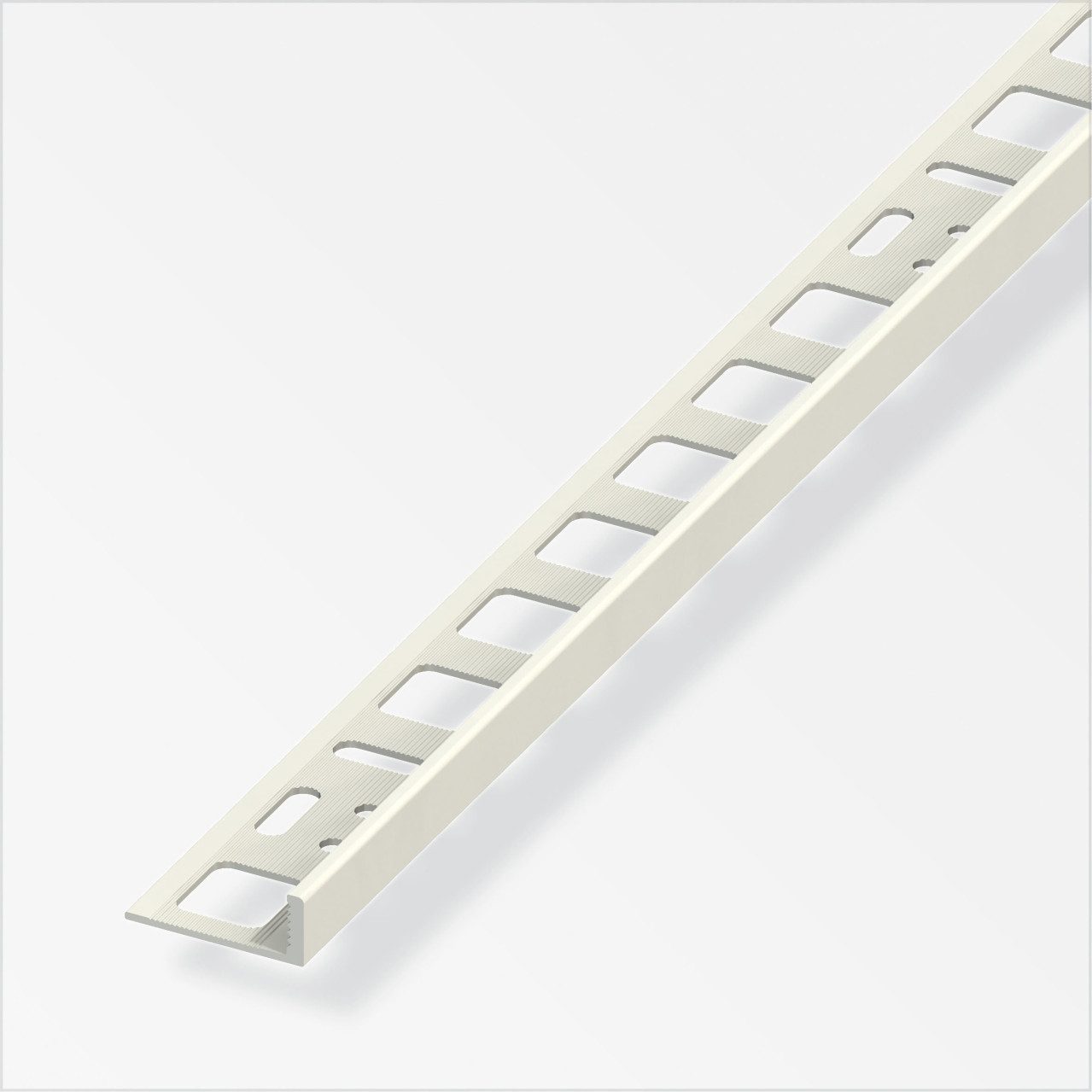 alfer Winkelprofil alfer Winkelprofil PVC glatt jasmin