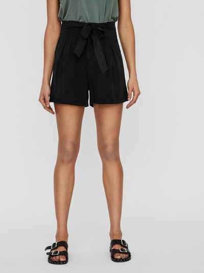 Vero Moda Shorts Kurze Casual Stoff Hose VMMIA (1-tlg) 4084 in Schwarz