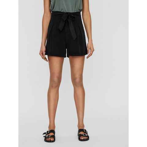 Vero Moda Shorts Kurze Casual Stoff Hose VMMIA (1-tlg) 4084 in Schwarz