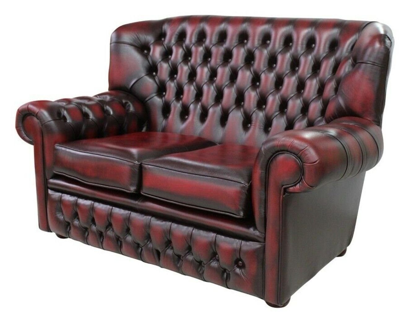Chesterfield-Sofa, Premium Chesterfield Neu Couch Luxus JVmoebel Polster Sitzer 2 Sofa