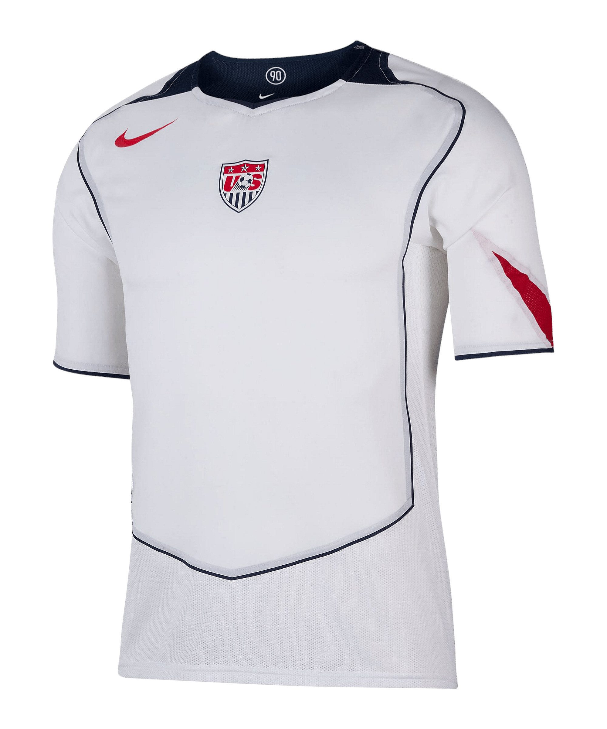 Nike Fußballtrikot Nike Performance USSF USA Reissue Trikot Weiß Teamsport