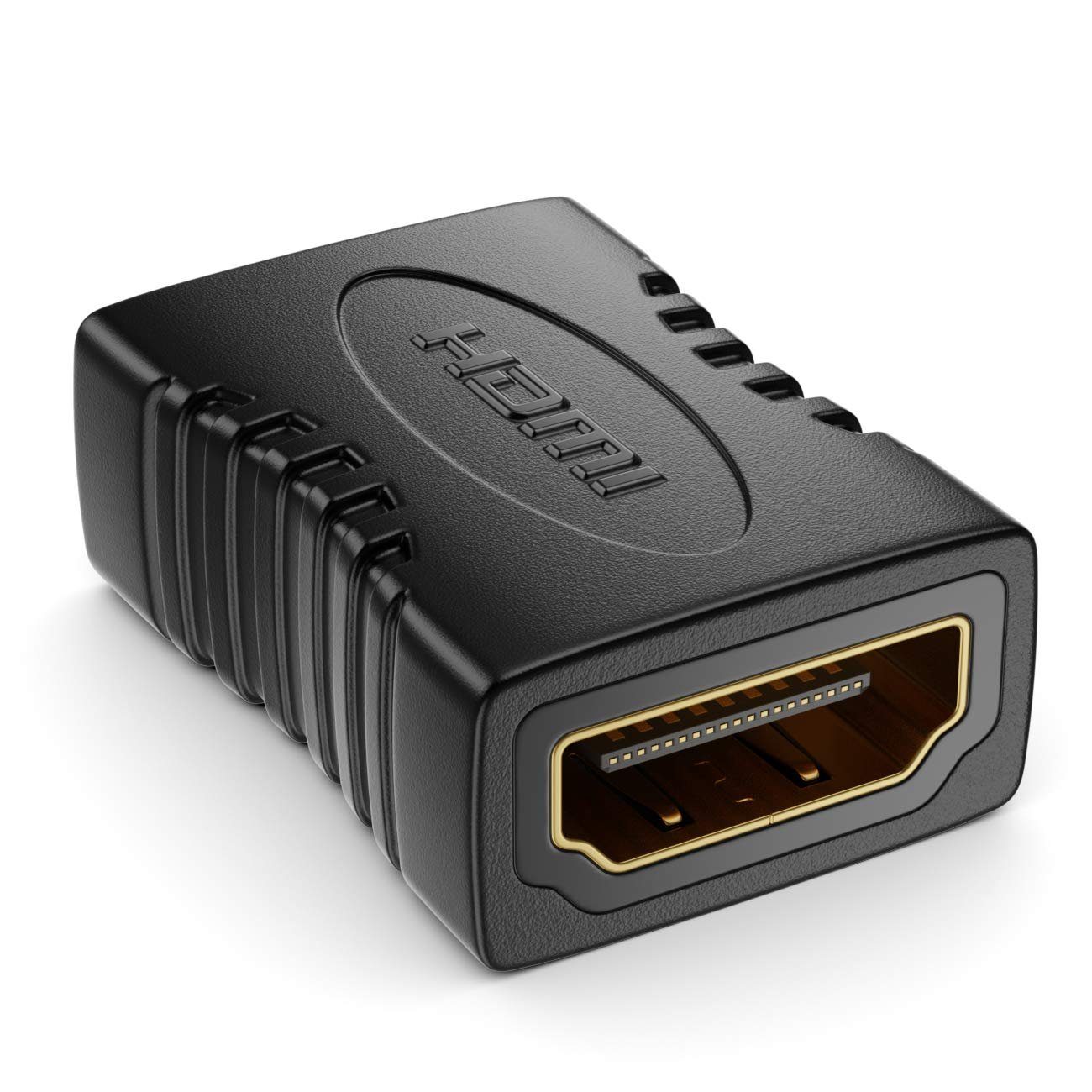 deleyCON deleyCON HDMI Kupplung Adapter Verbinder HDR ARC 3D 4K Full HD 1080p HDMI-Kabel von deleyCON