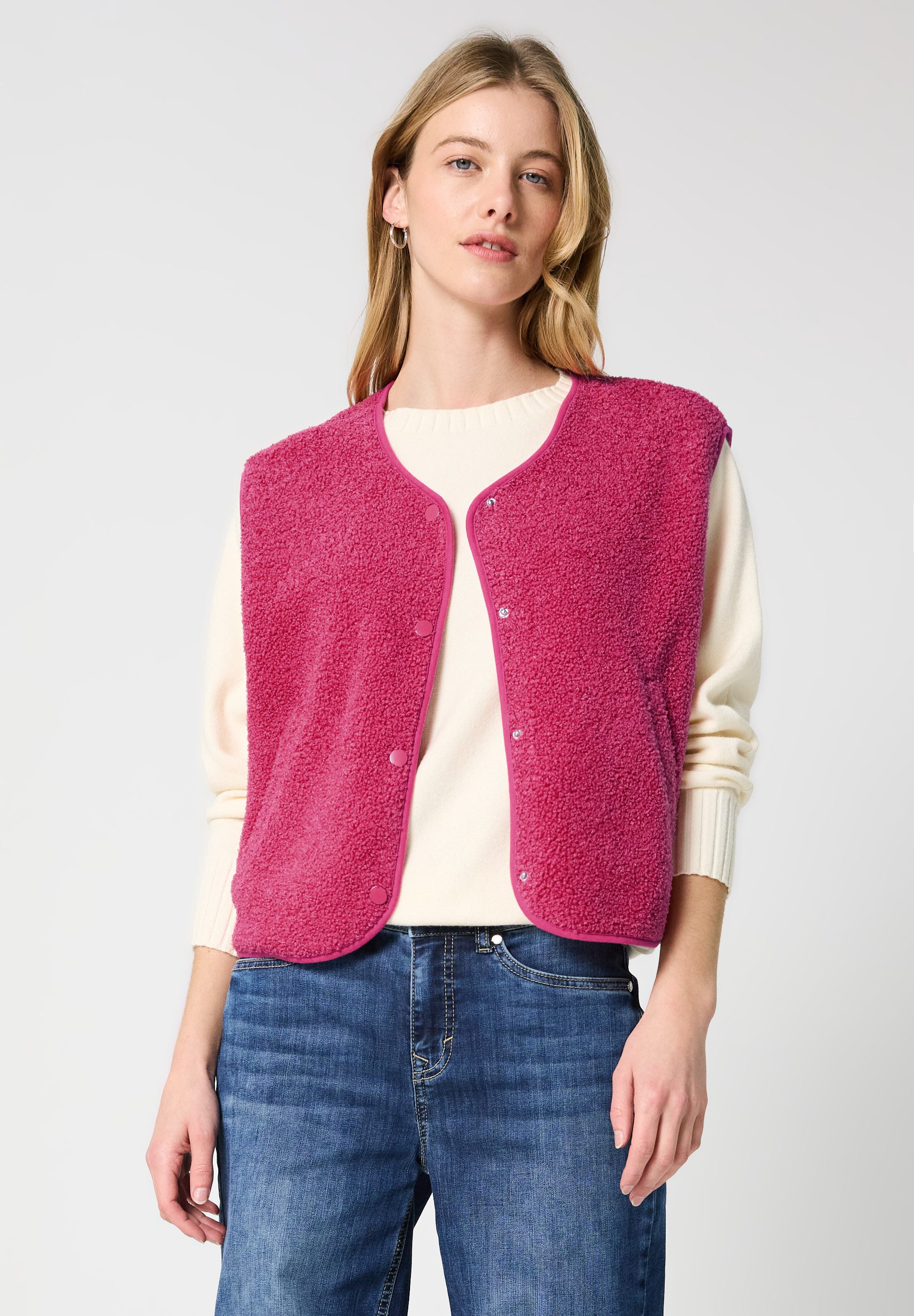 STREET ONE STUDIO Kurzweste soft und weich günstig online kaufen