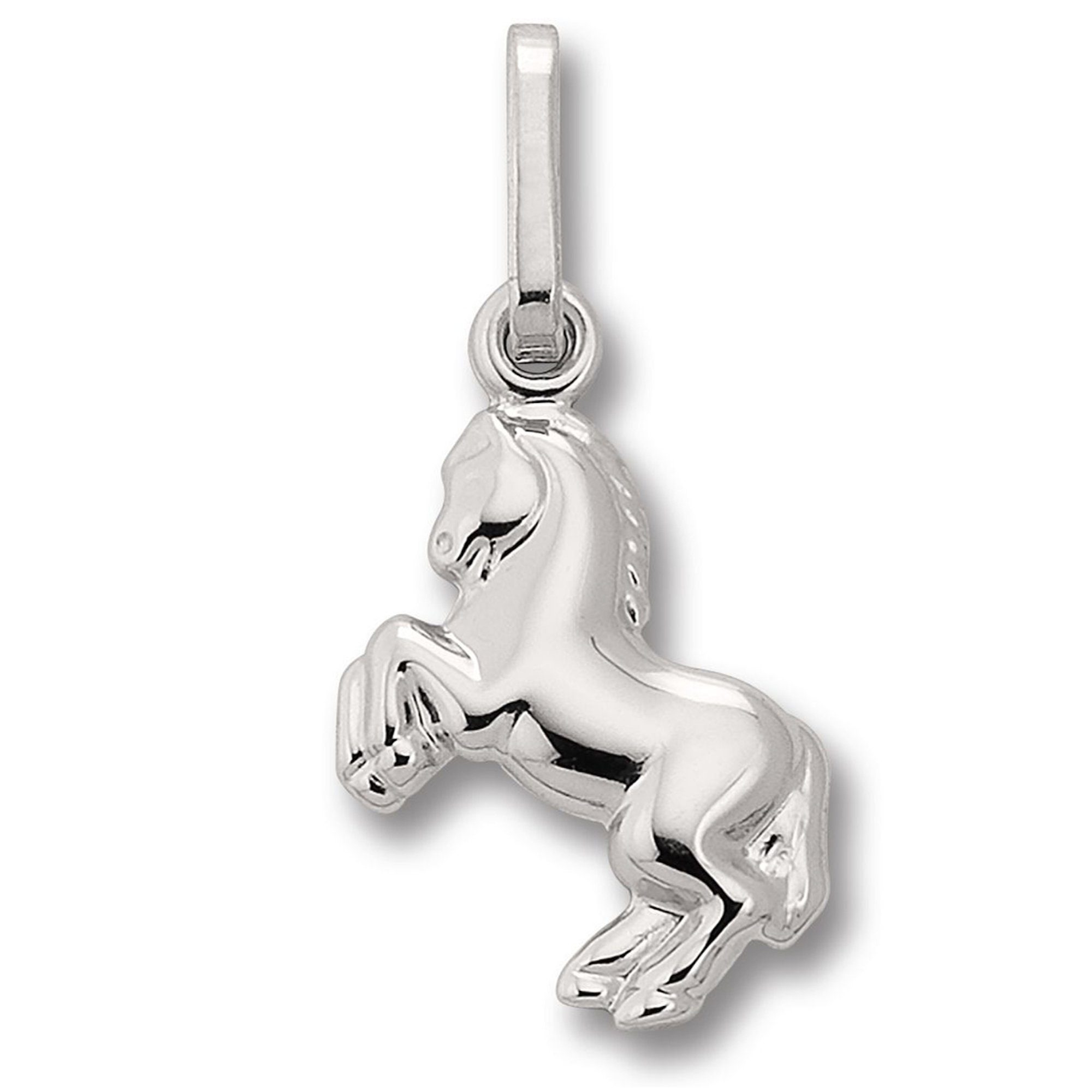 Silber aus Silber, Pferd Anhänger Kettenanhänger Pferd ONE 925 Damen ELEMENT Schmuck
