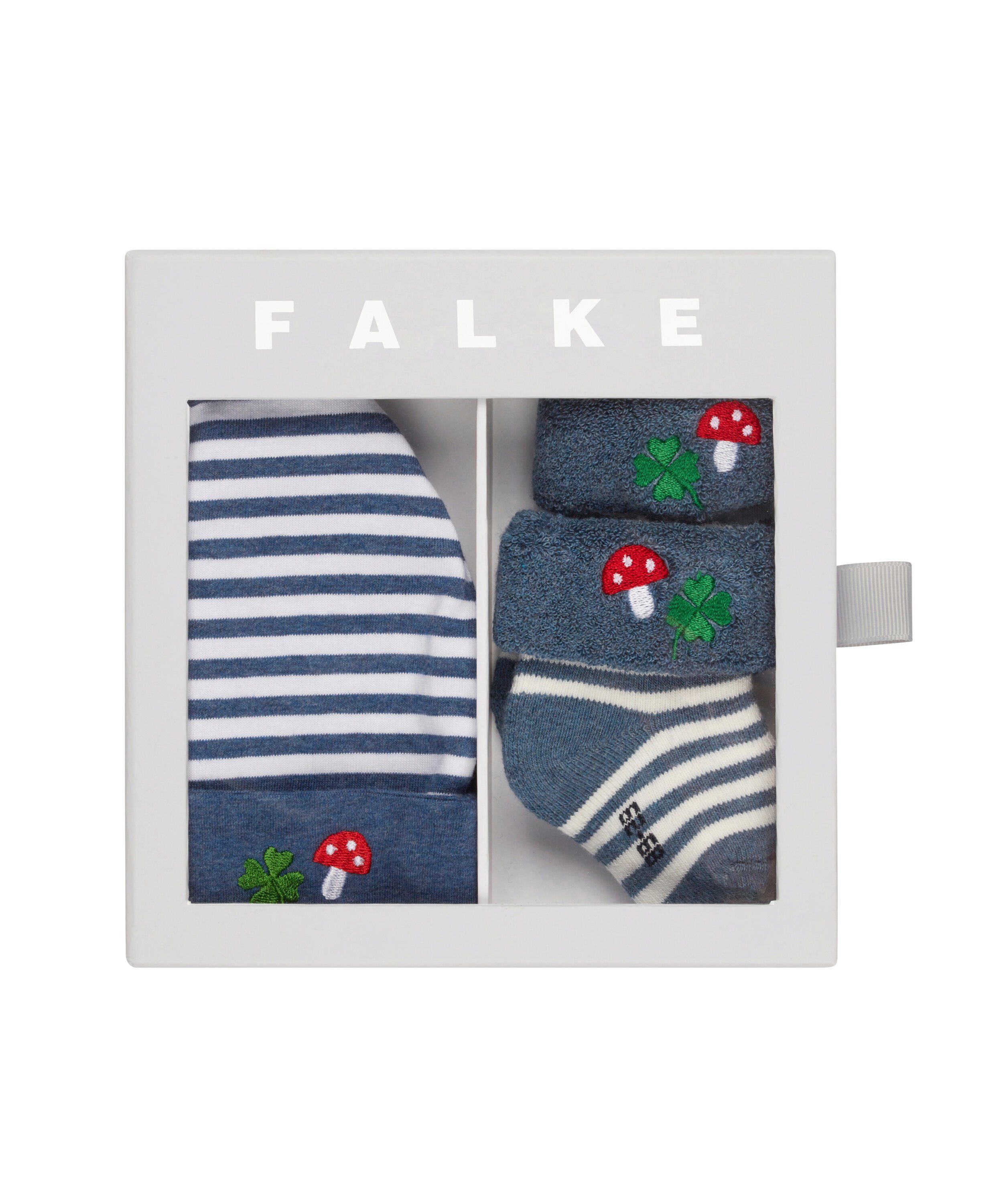 FALKE Socken Lucky Giftset Socken (1-Paar) aus hautschmeichelnder Baumwolle