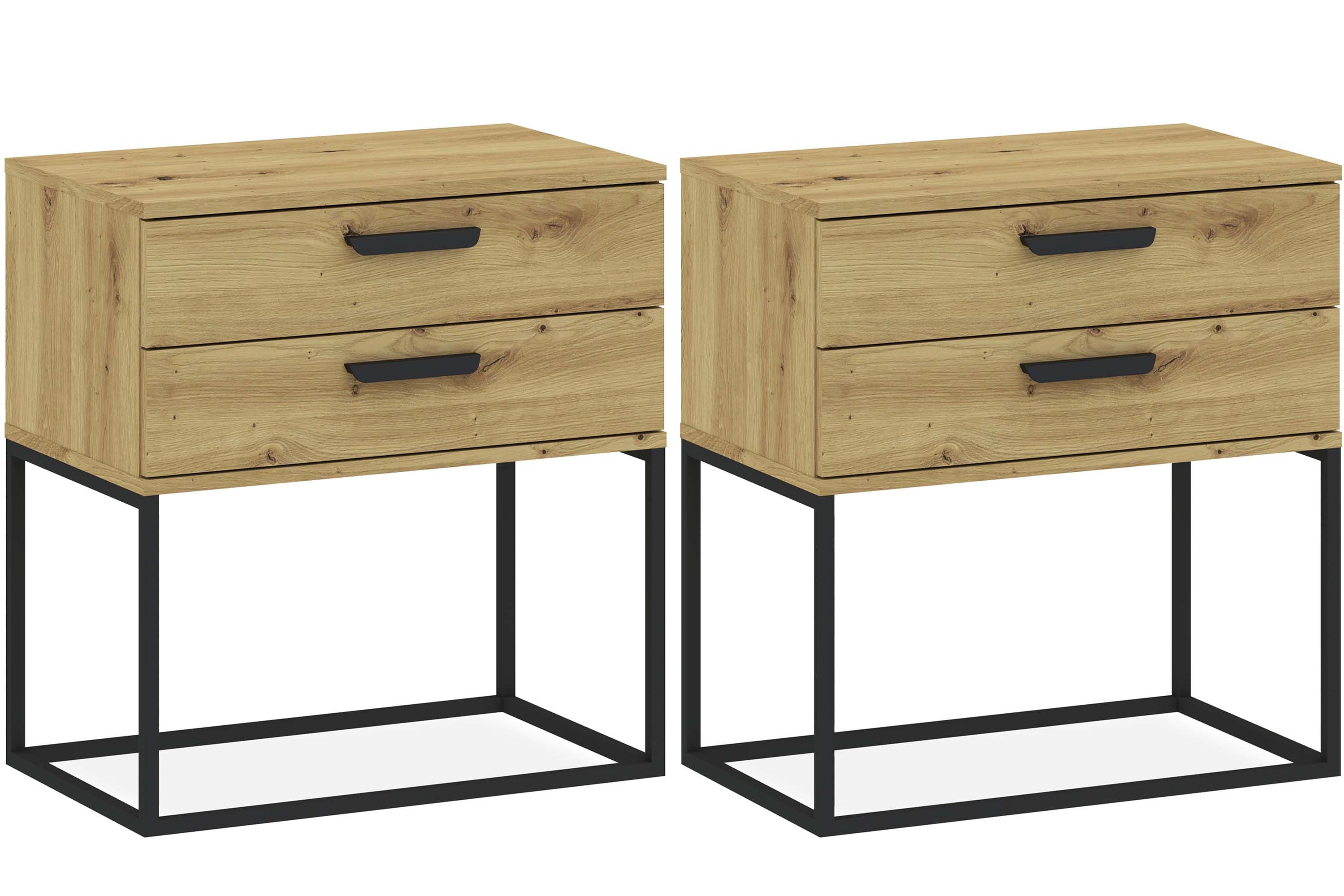 KONSIMO® Nachttisch RECTUS Nachtschrank, Modern, hergestellt