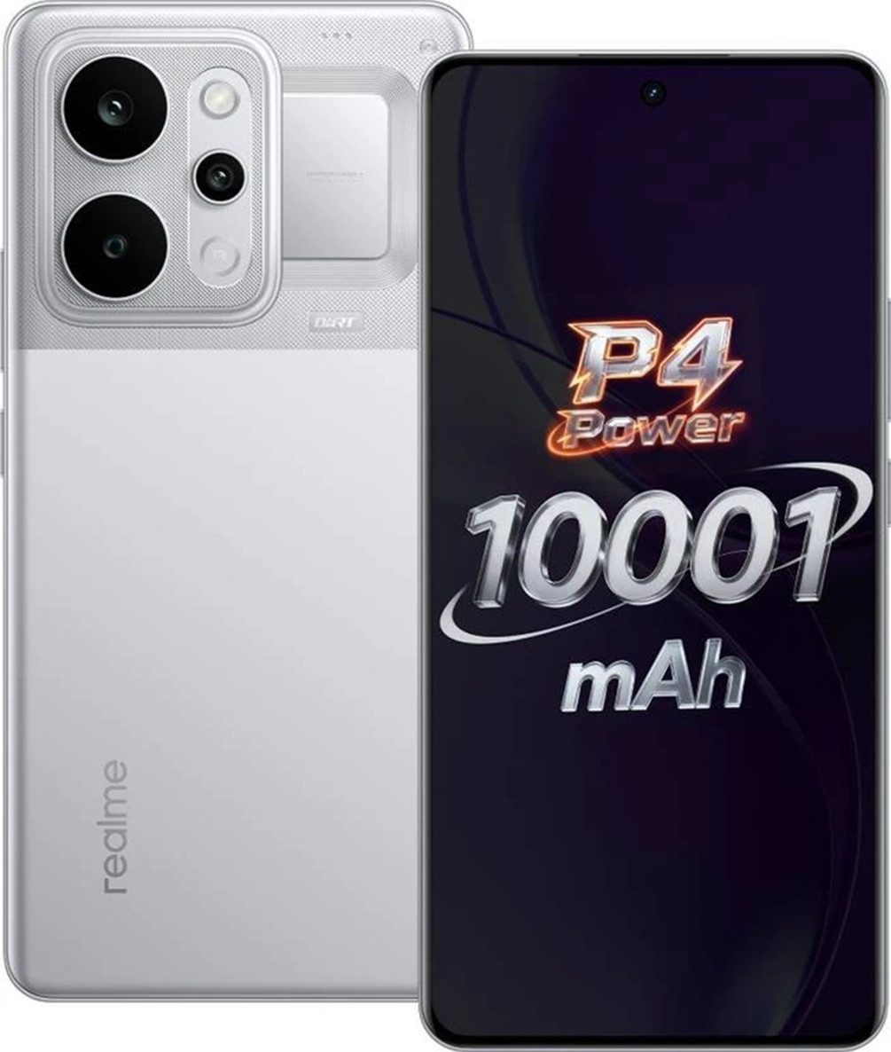 Realme P4 Power 5G 8+256G 10001mAh Akku 80W Schnellladung 50MP Kamera Smartphone (6.8 Zoll, 256 GB Speicherplatz, 50 MP Kamera, 6,8 Zoll Display, Keine NFC-Funktion)