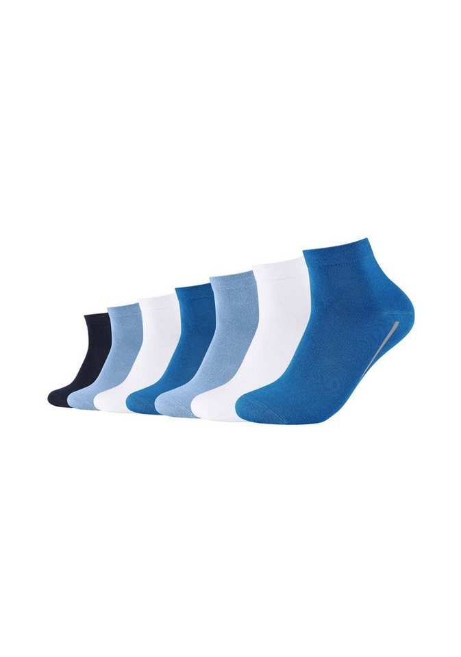 Camano Socken ca-soft (7-Paar) mit weichem Komfortbund, Klimaregulierend:  atmungsaktiv dank hohem Baumwollanteil