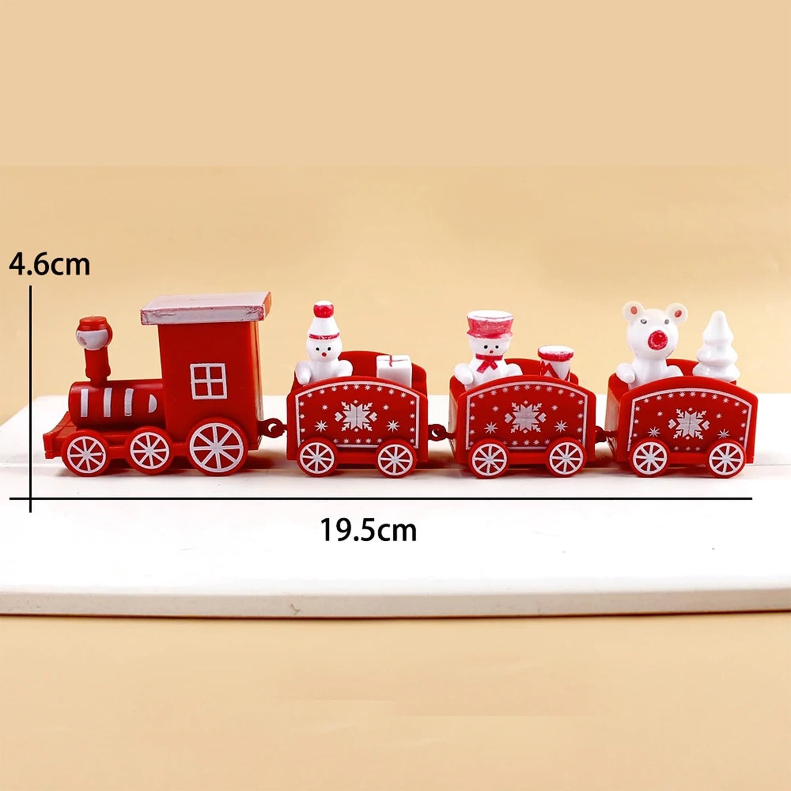 Bundviel Weihnachtsdorf Wichteltür Set – Miniatur Zubehör Deko Wichtel Weihnachten Dekoration