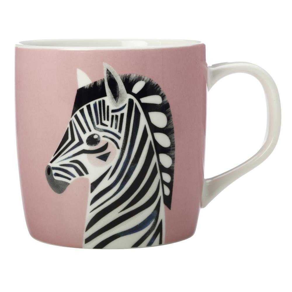 Maxwell & Williams Becher Pete Cromer Zebra, Porzellan