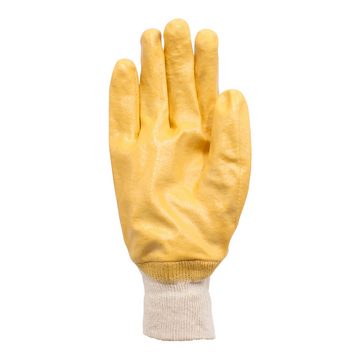 Arbeitshandschuhe Arbeitshandschuhe - K020 Größe XL Nitril gelb - Schnittschutzhandsch
