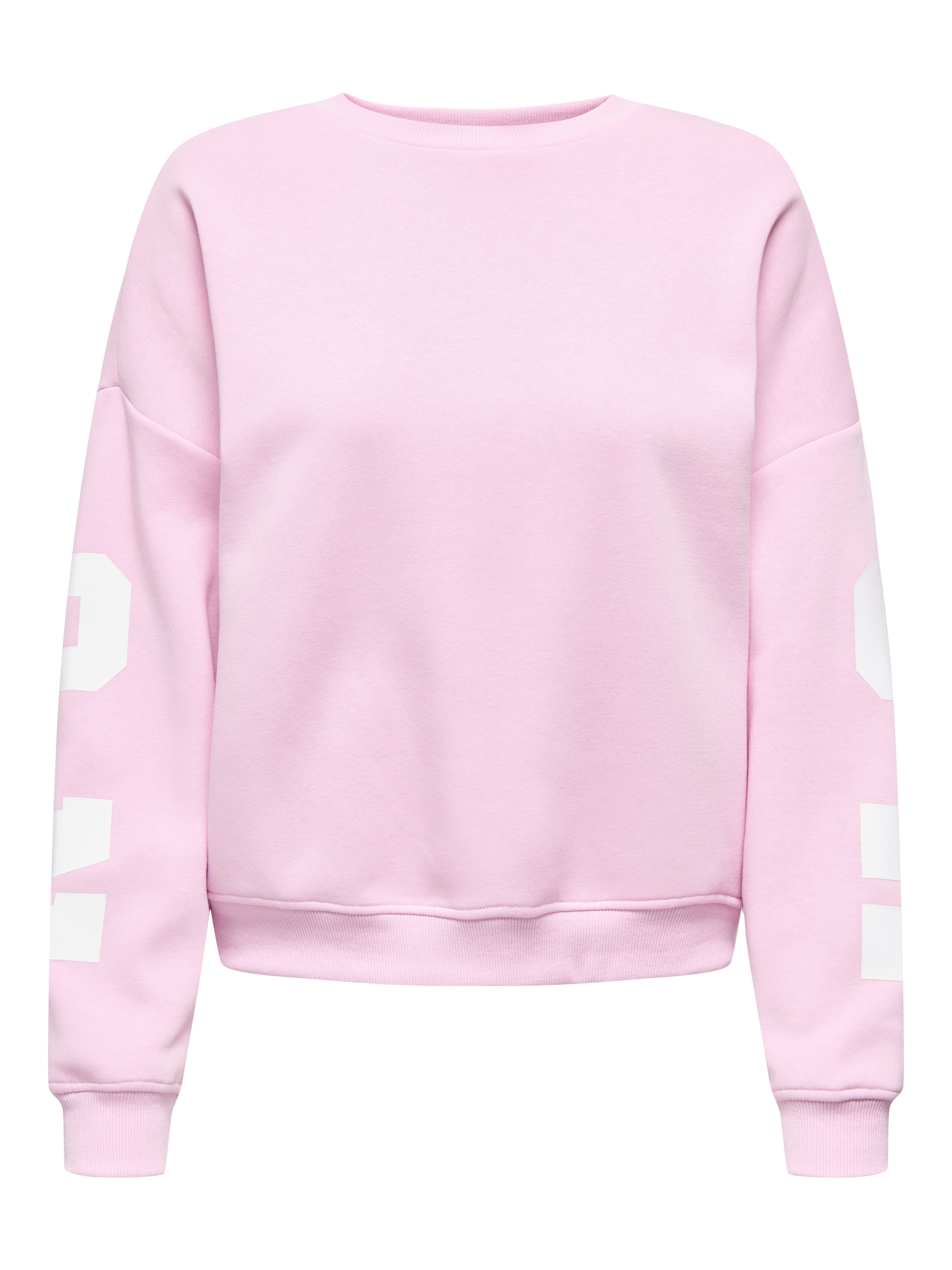Sweatshirt ONLSWEAT L/S BACK/SLEEVE PRINT SWT NOOS