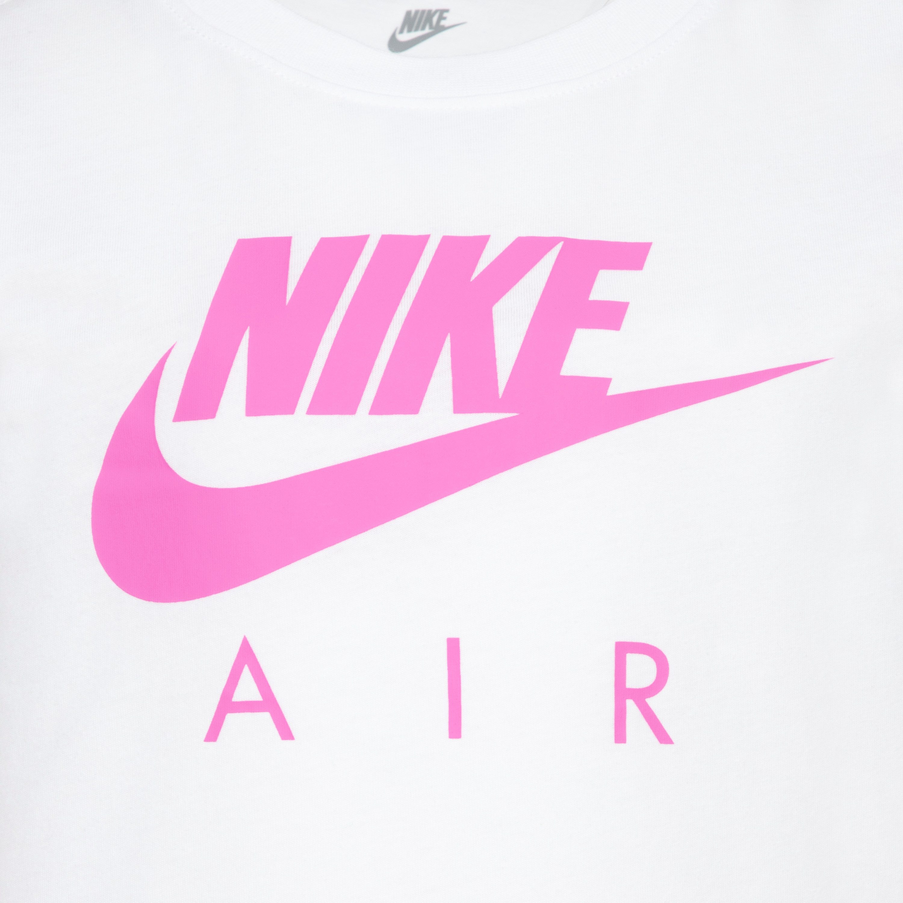 Nike Sportswear T-Shirt für Kinder, Kurzarm, mit Rundhalsausschnitt, aus Baumwollmischung