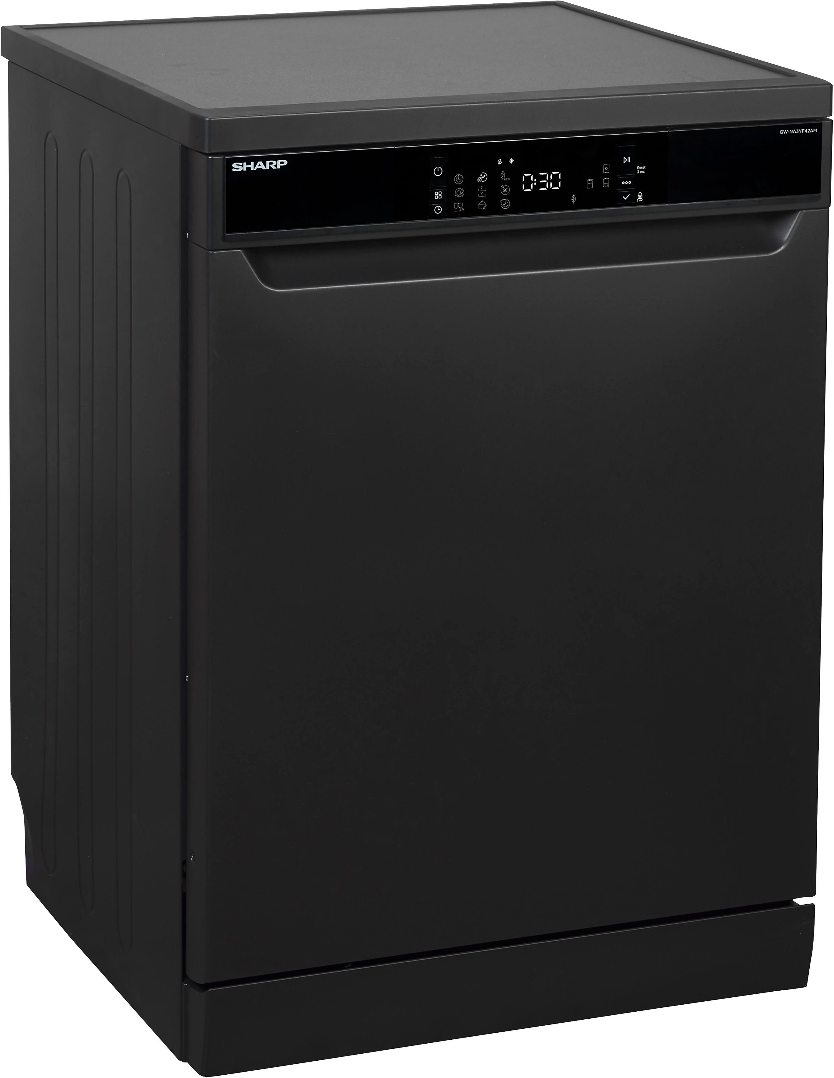 Sharp Standgeschirrspüler QW-NA3YF42AM-DE, 9,2 l, 14 Maßgedecke